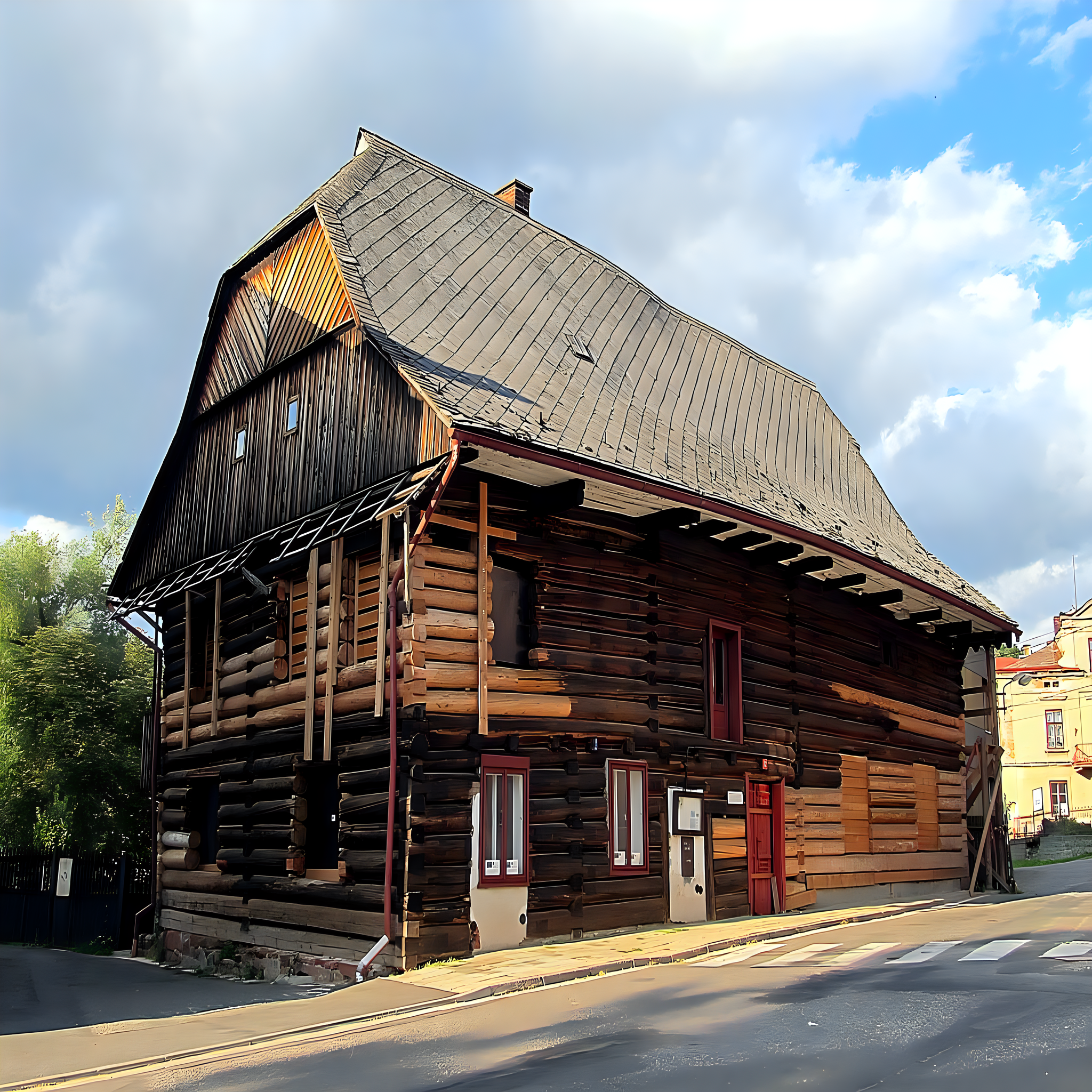 
<span>hospoda Dřevěnka</span>
