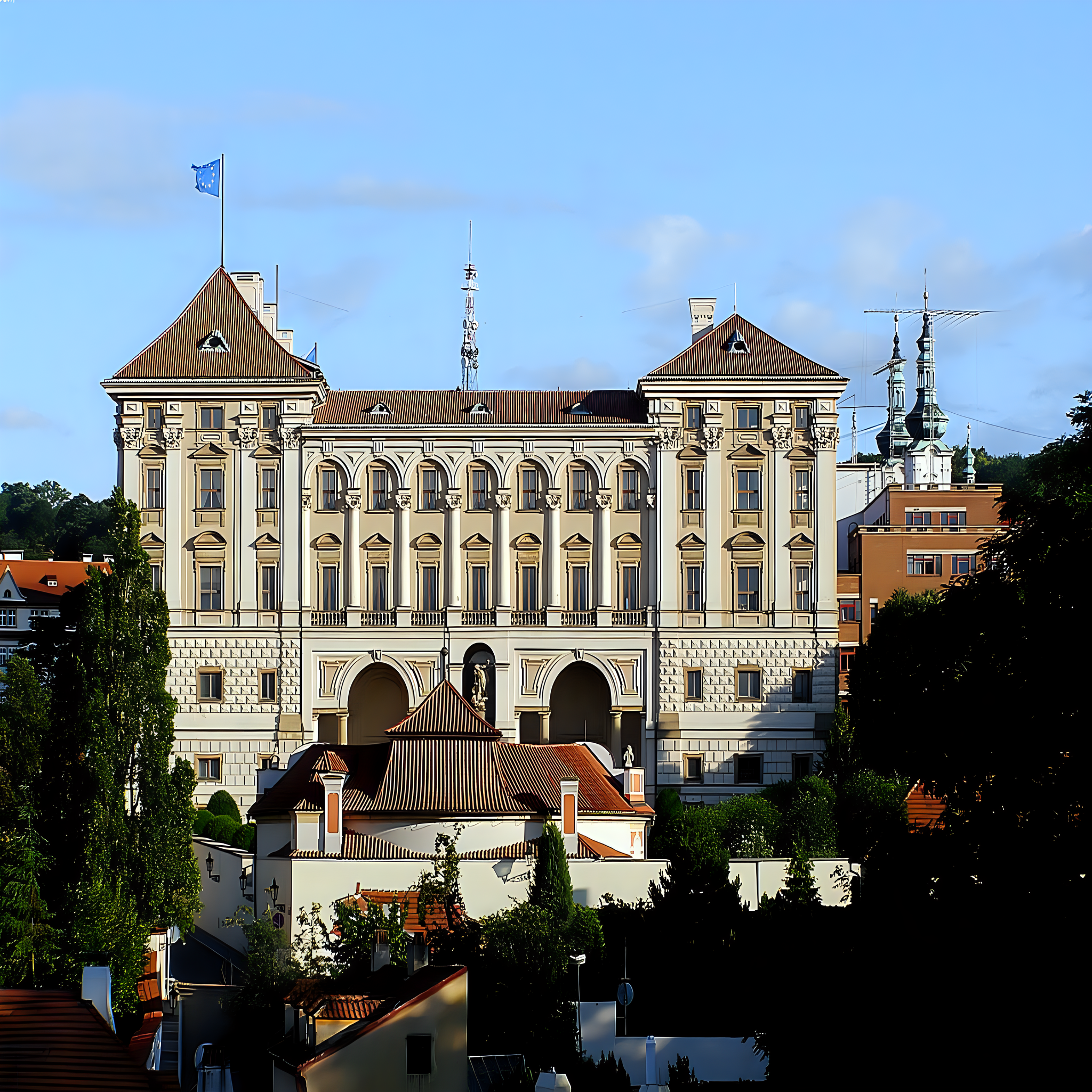 
<span>Černínský palác v Praze</span>

