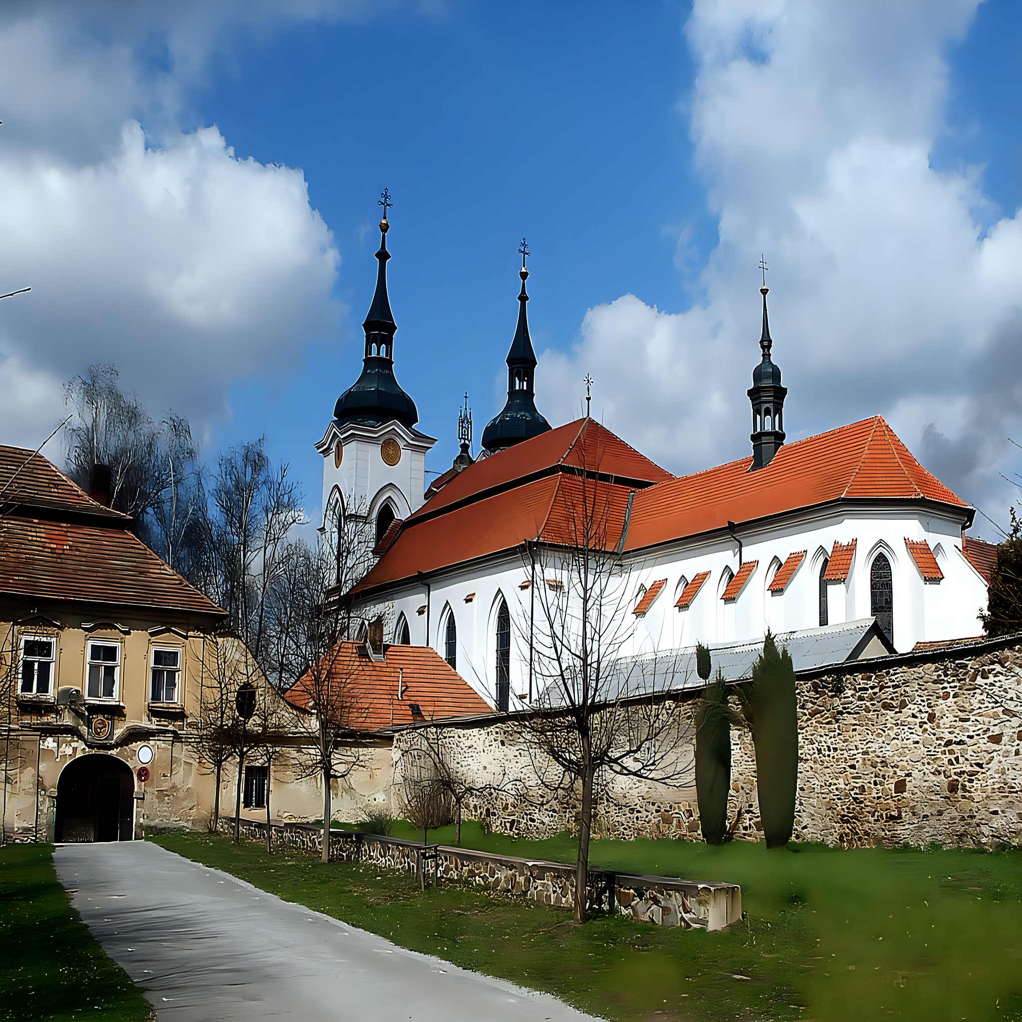
<span>Želivský klášter</span>
