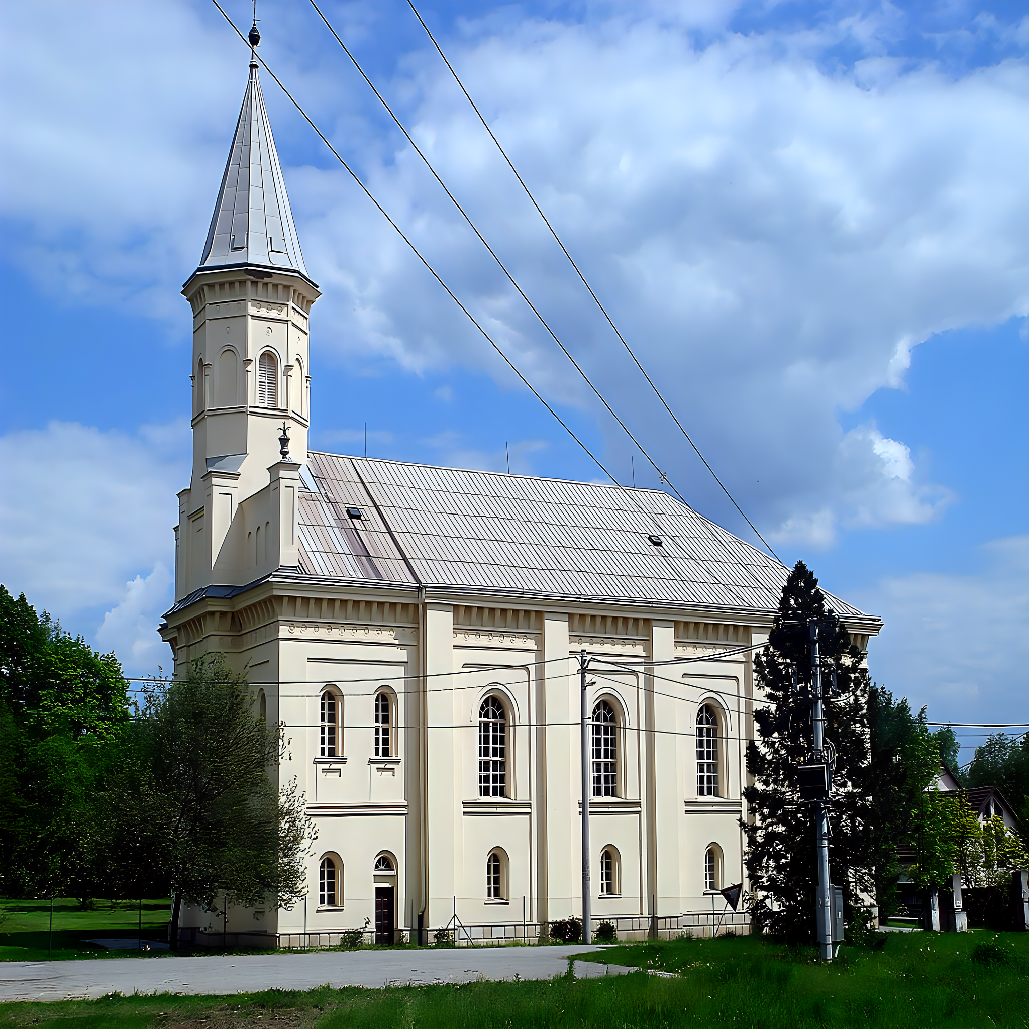 
<span>Evangelický kostel v Orlové</span>
