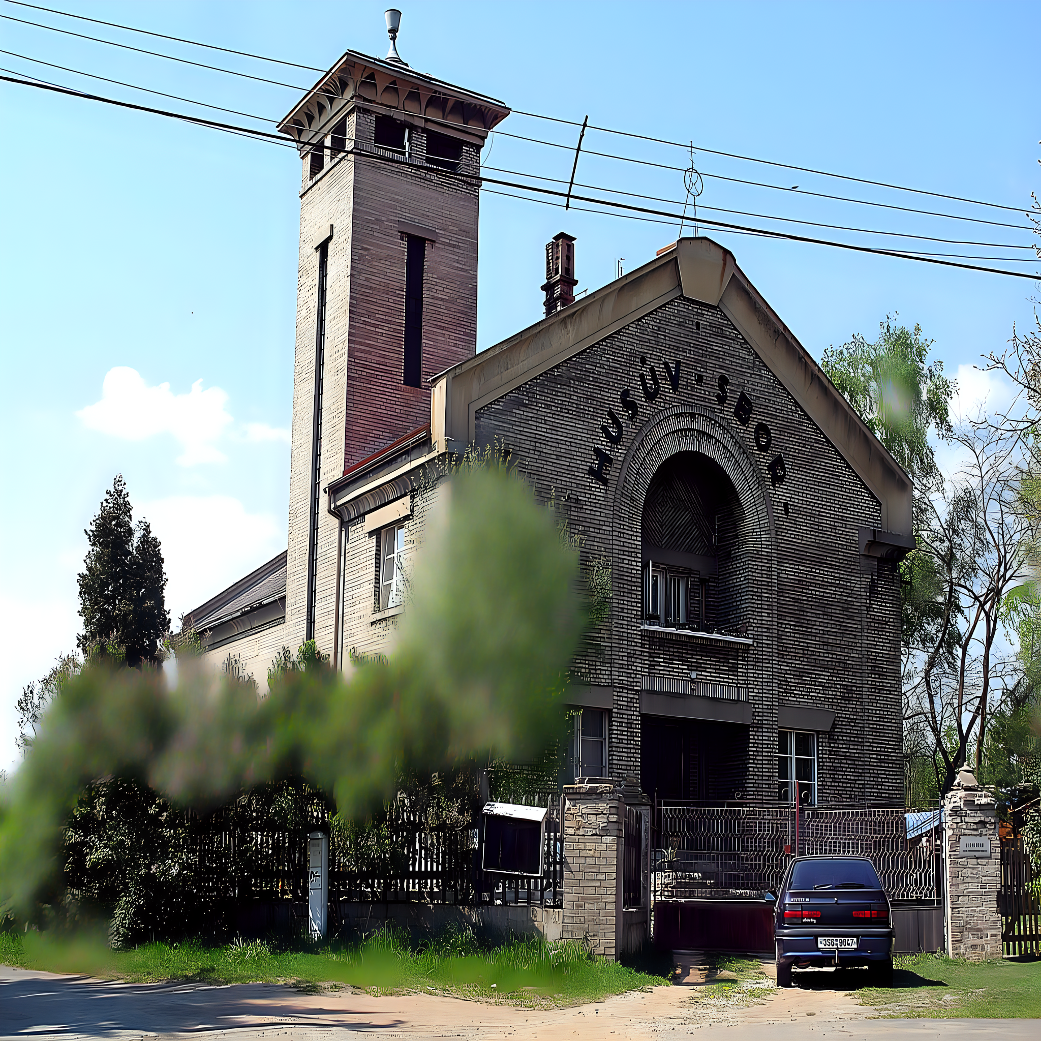 
<span>Husův sbor v Lužné</span>
