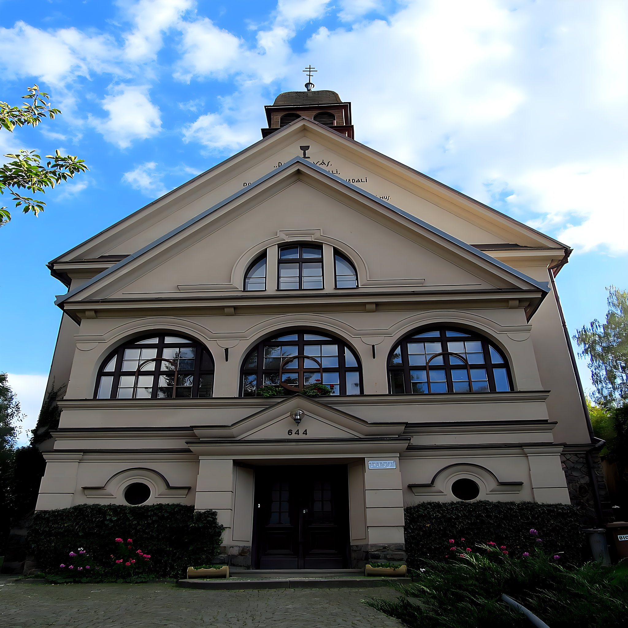 
<span>Husův sbor v Úpici</span>
