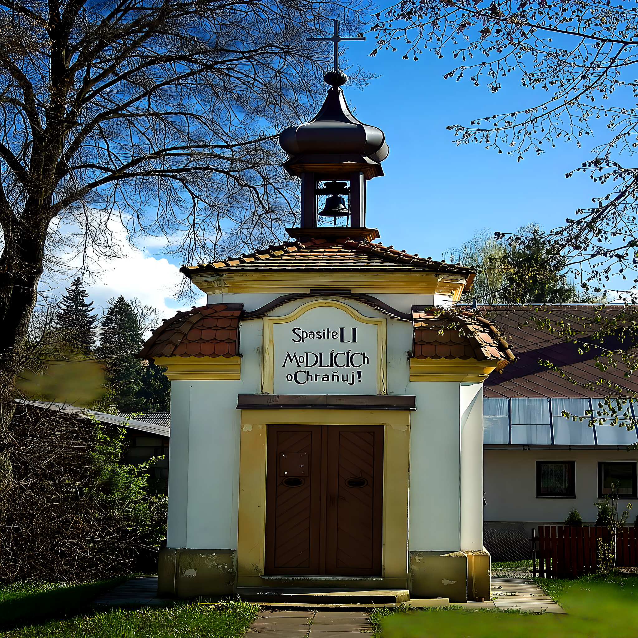 
<span>Kaple Božího těla se zvonem</span>
