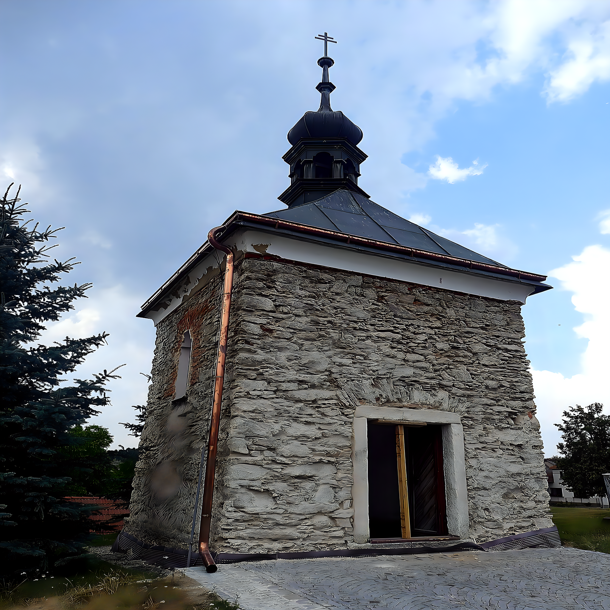 
<span>Kaple svatého Jana Nepomuckého (Stáj)</span>

