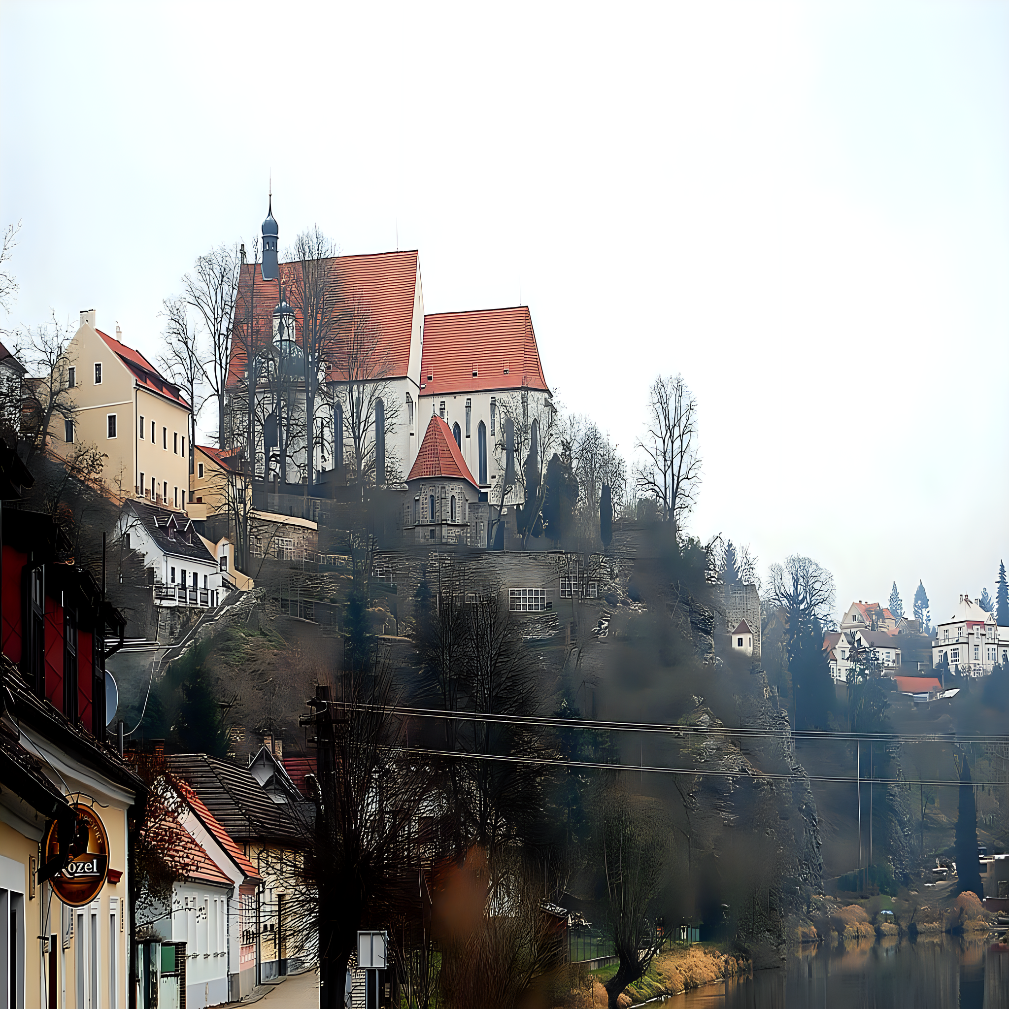 
<span>Kostel Nanebevzetí Panny Marie v Bechyni</span>
