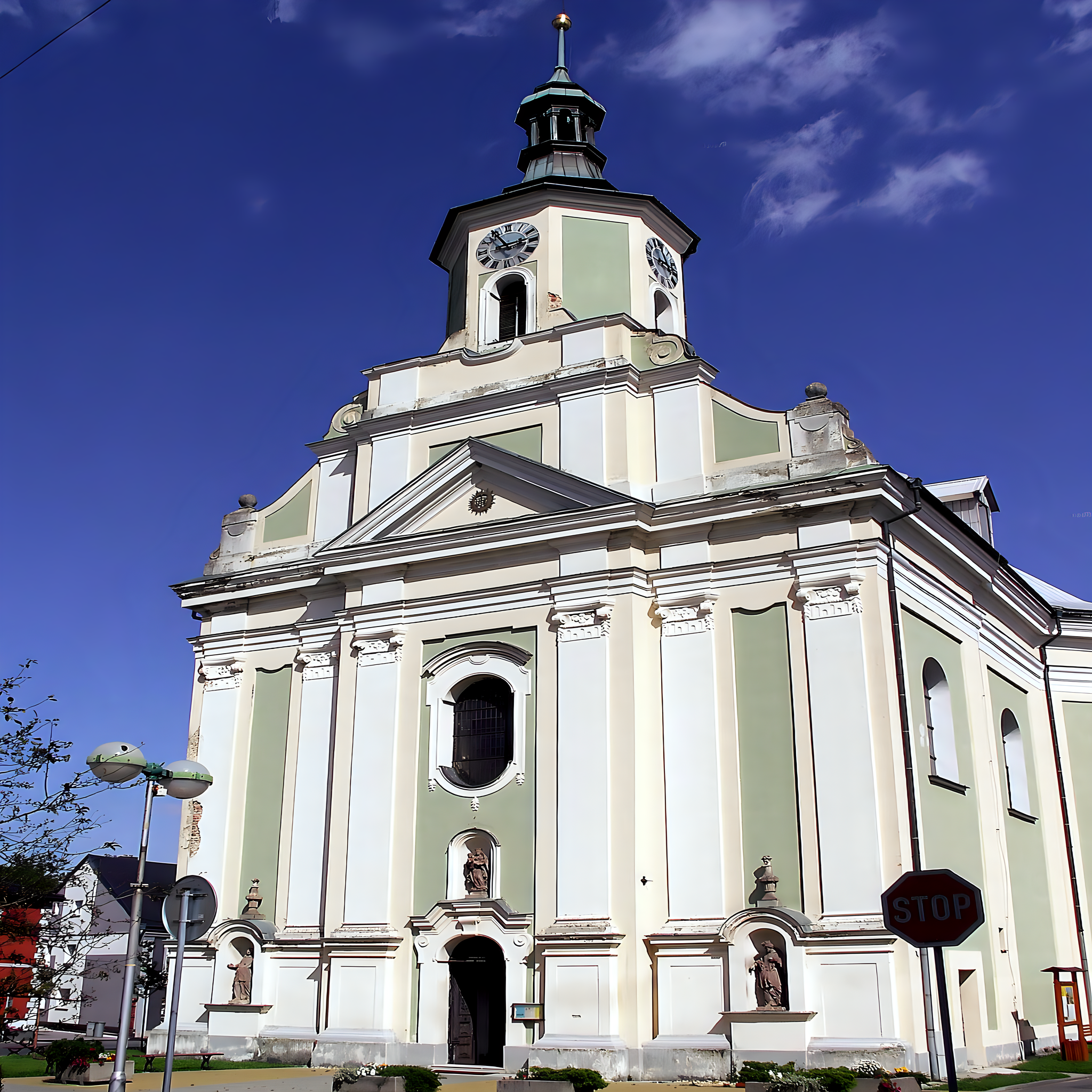 
<span>Kostel Navštívení P. Marie</span>
