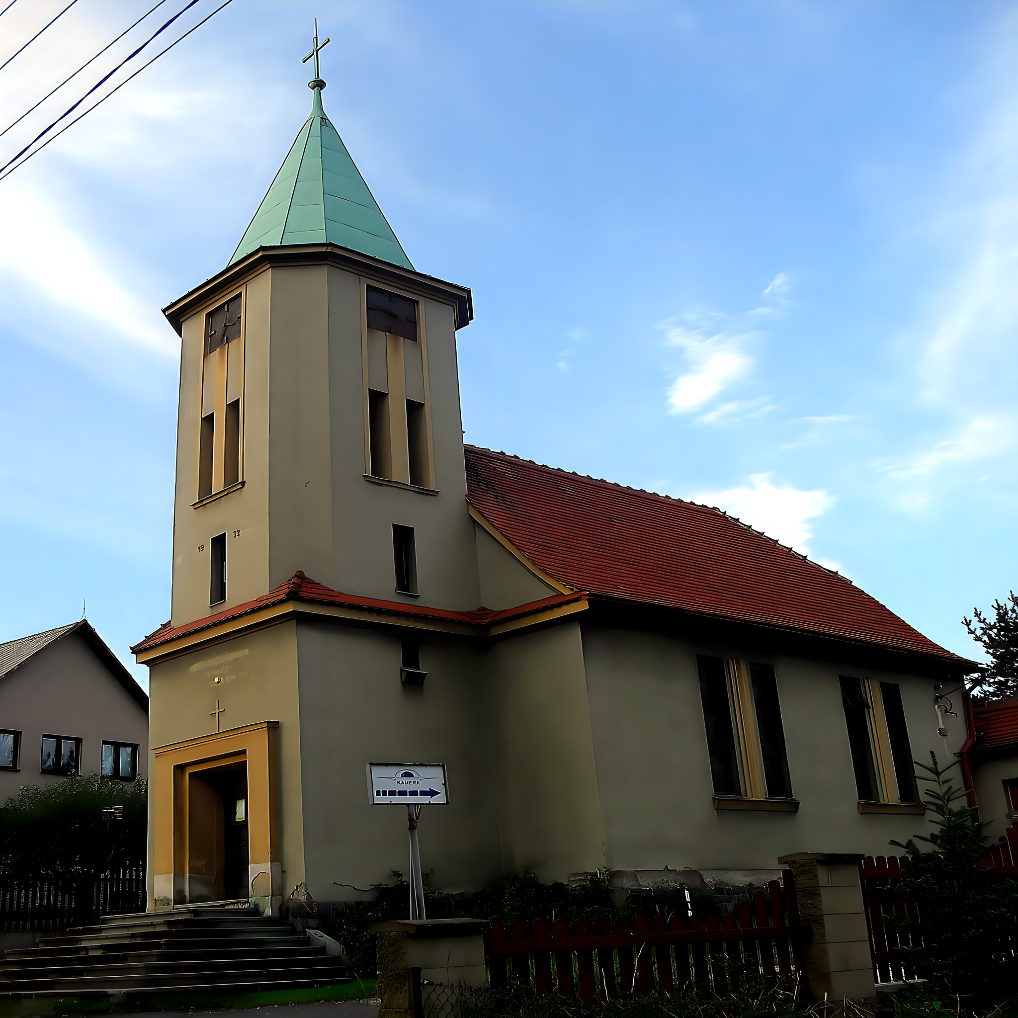 
<span>Kostel Nejsvětějšího Srdce Ježíšova (Liberec XXXIII-Machnín)</span>
