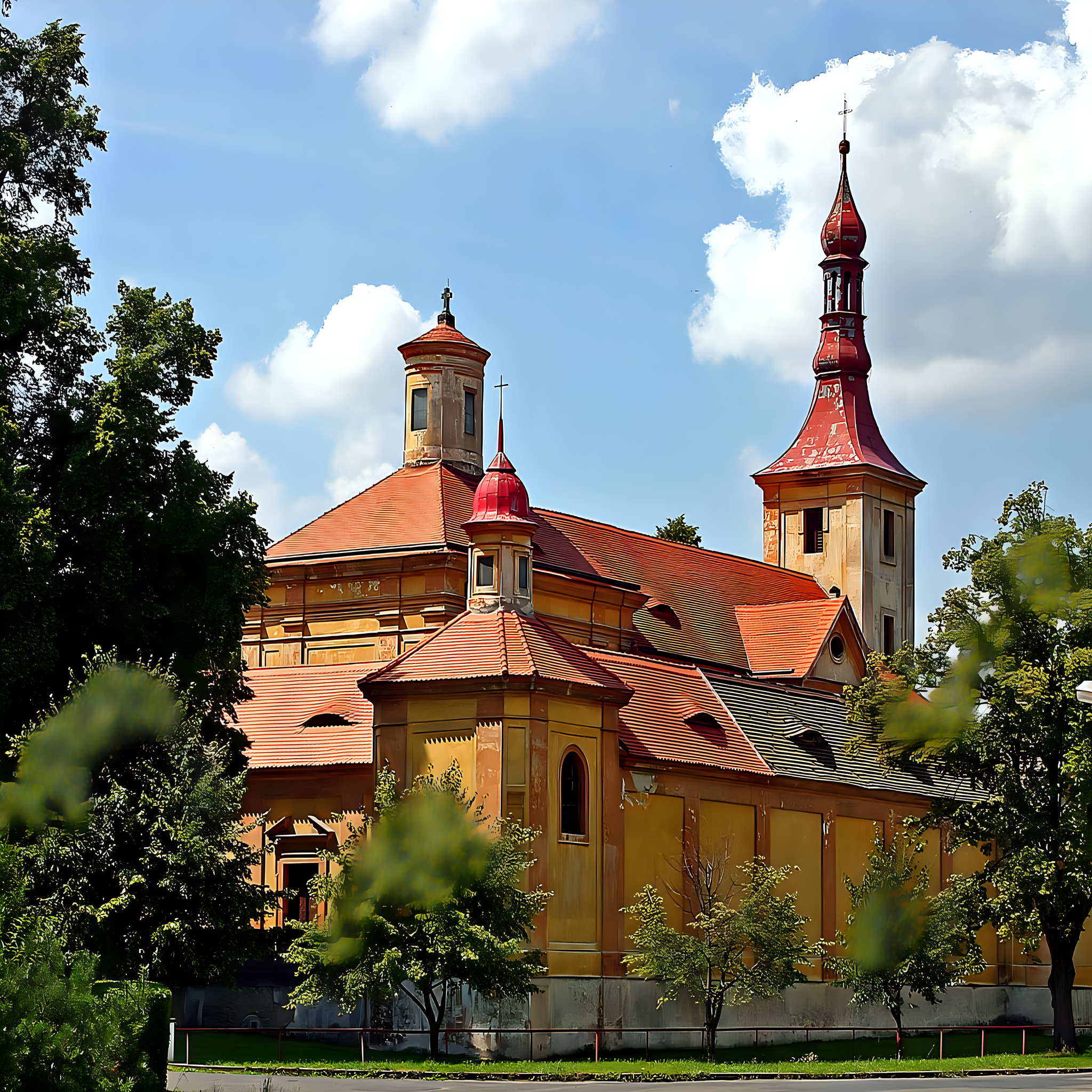 
<span>Kostel Panny Marie Bolestné v Mariánských Radčicích</span>
