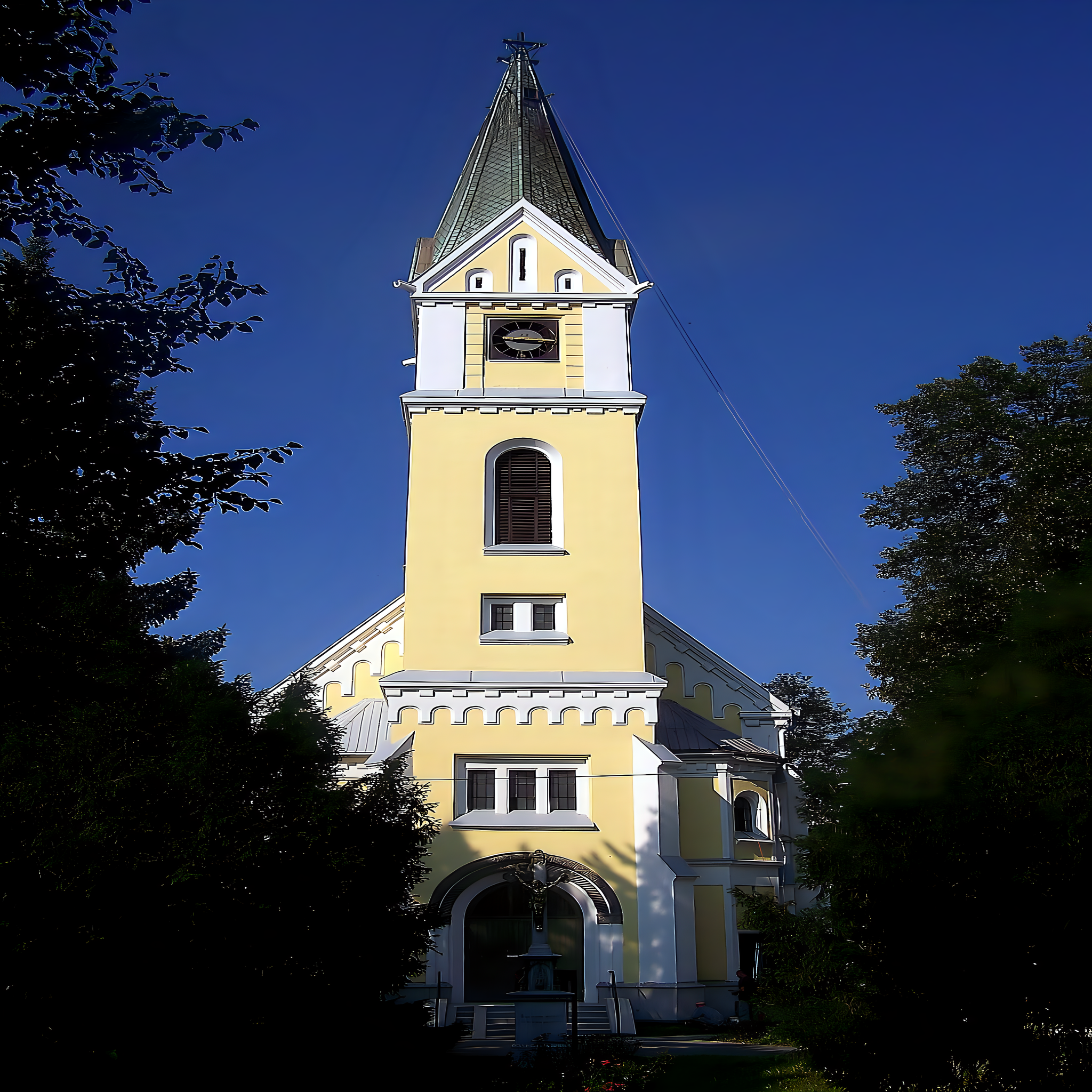 
<span>Kostel Panny Marie, královny posvátného růžence</span>
