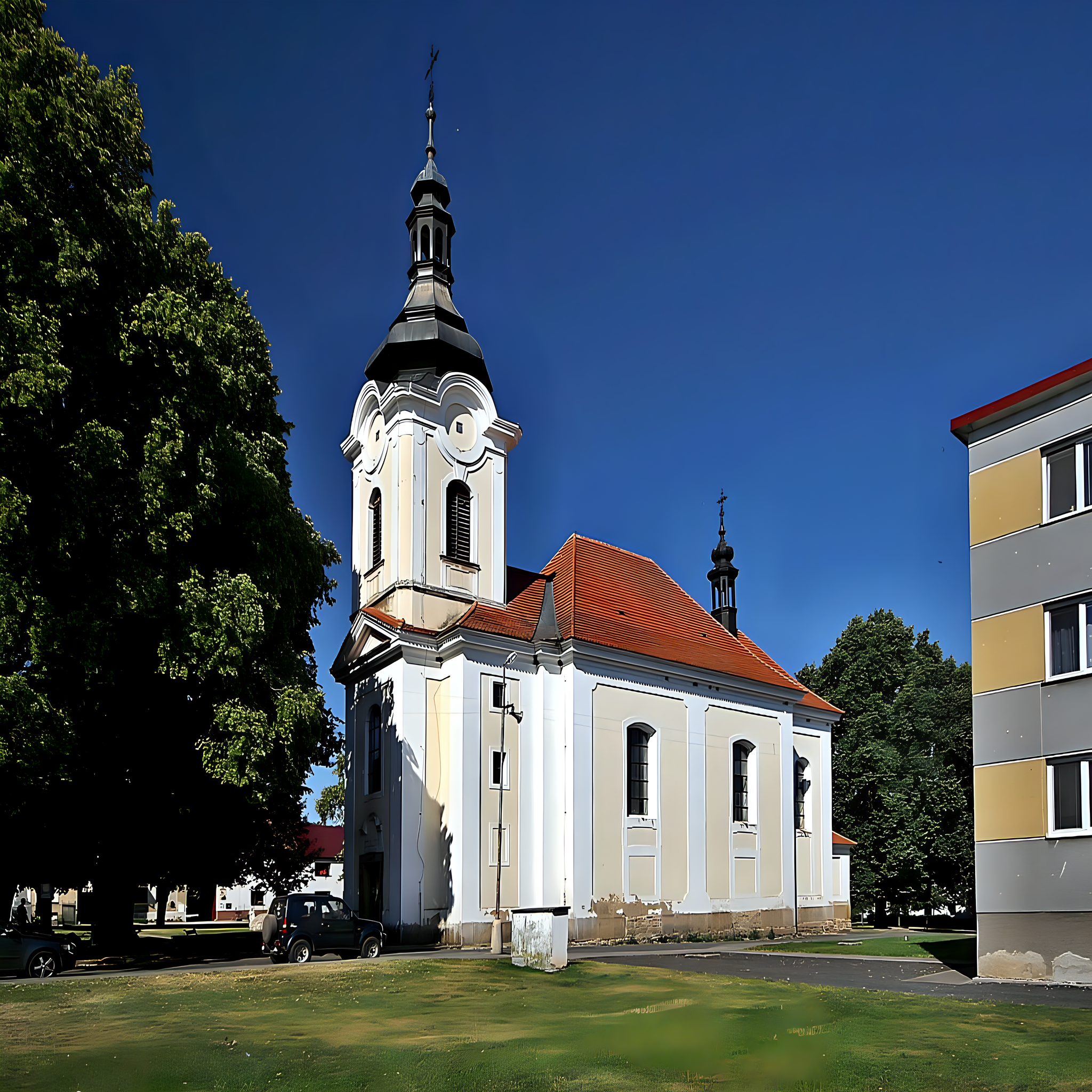 
<span>Kostel Všech svatých (Hředle)</span>

