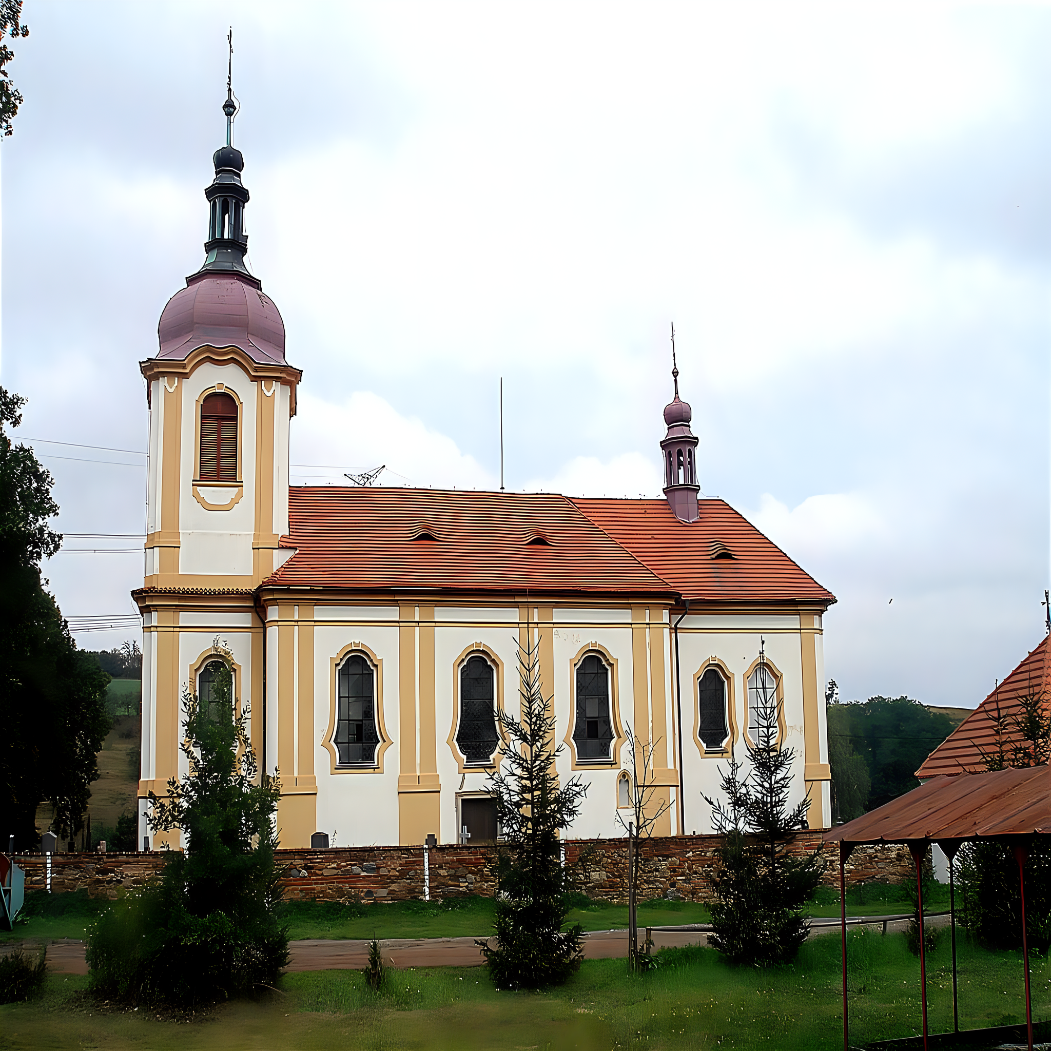 
<span>Kostel svatého Františka z Assisi ve Starém Kníně</span>

