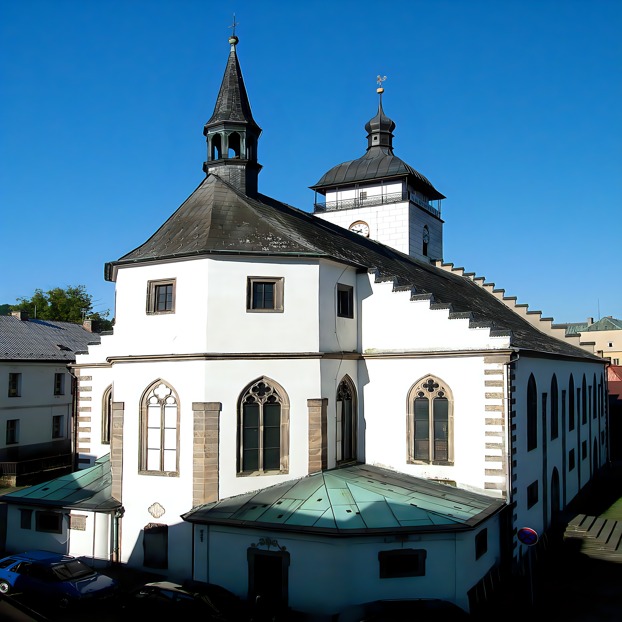 
<span>Kostel svatého Jakuba Většího v České Kamenici</span>

