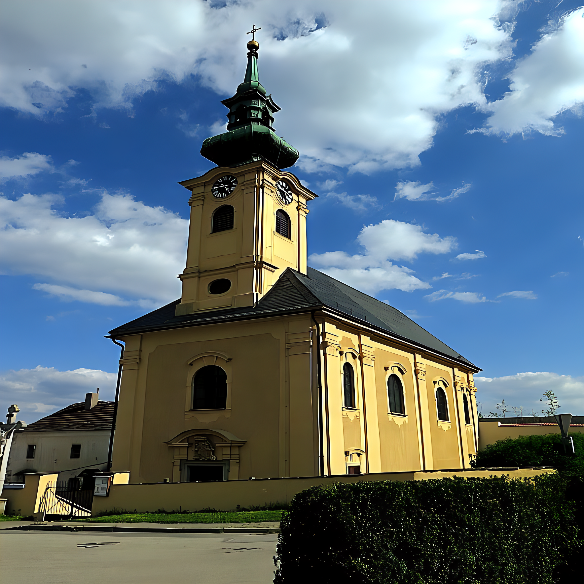 
<span>Kostel svatého Jana Nepomuckého (Omlenička)</span>
