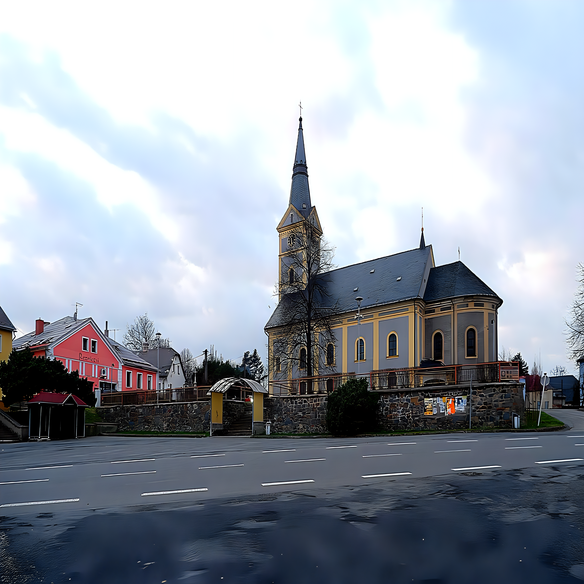 
<span>Kostel svatého Jiljí (Dvorce)</span>
