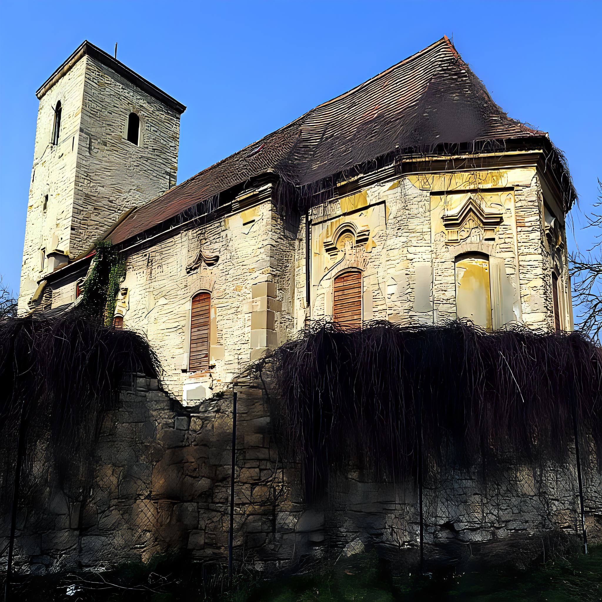 
<span>Kostel svatého Jiří (Malešov)</span>
