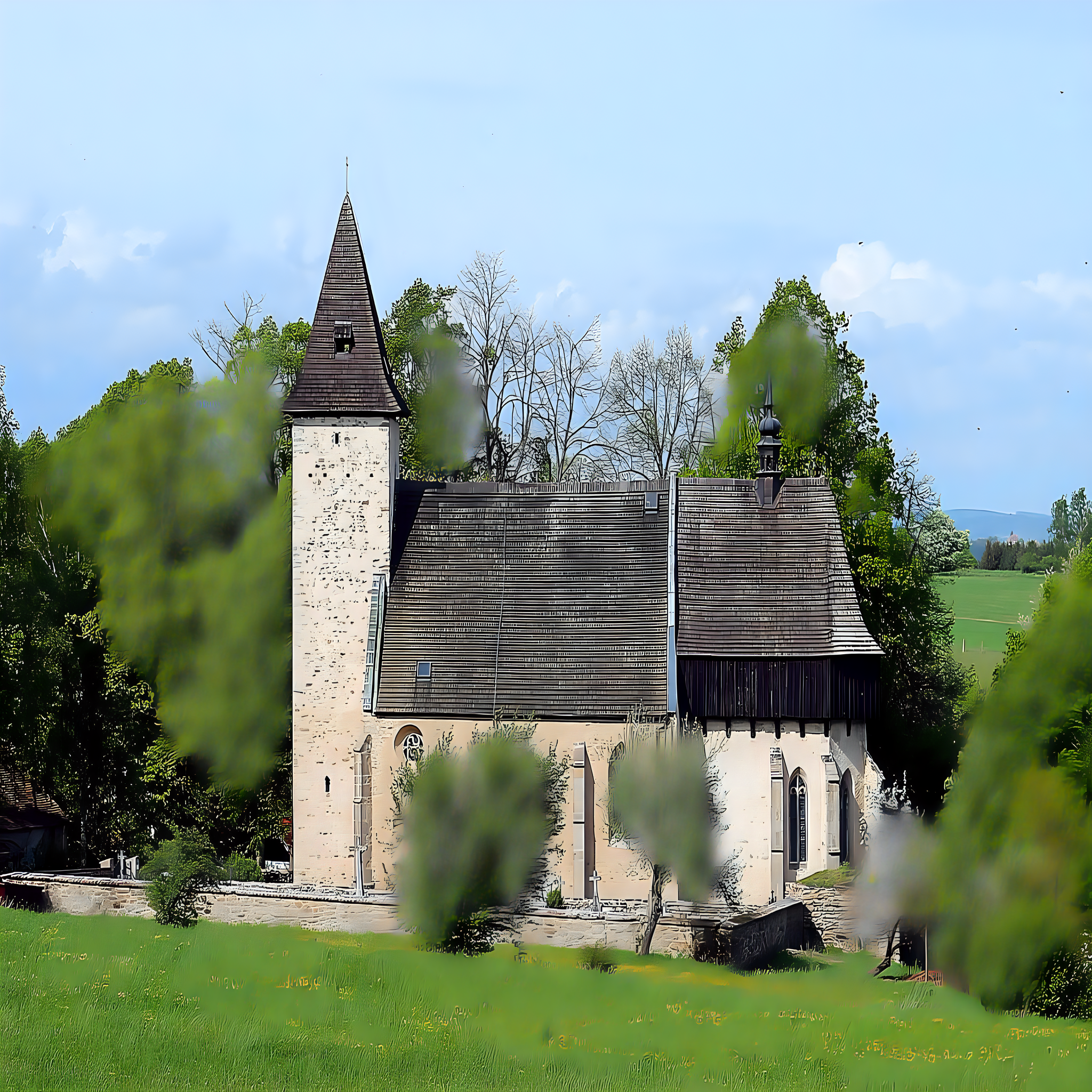 
<span>Kostel svatého Linharta (Lidéřovice)</span>
