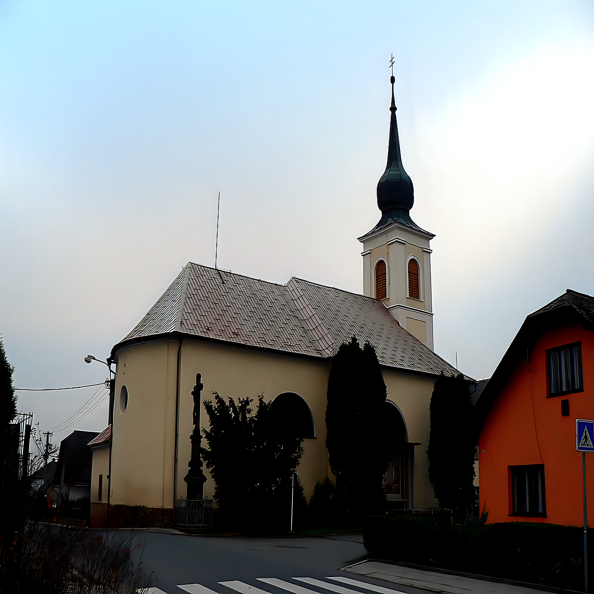 
<span>Kostel svatého Linharta (Dolní Studénky)</span>
