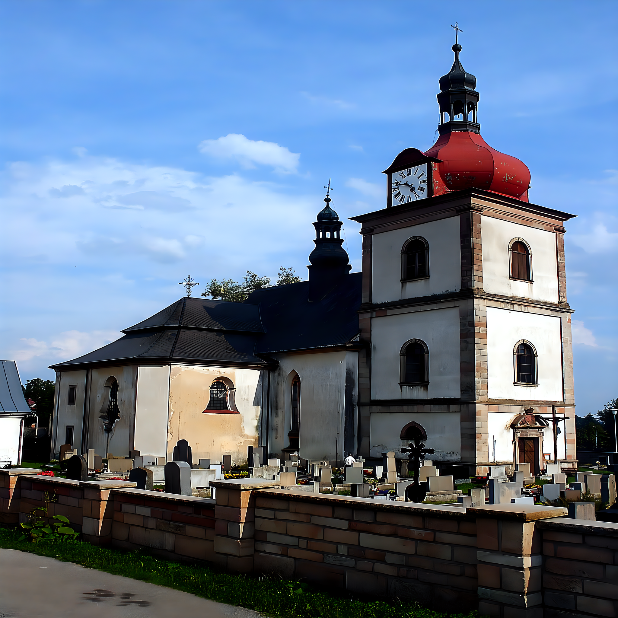 
<span>Kostel svatého Mikuláše (Horní Branná)</span>

