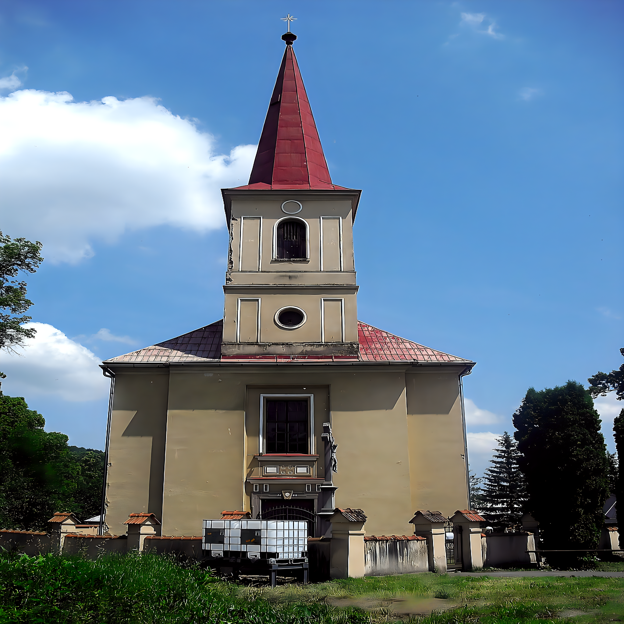 
<span>Kostel svatého Mikuláše ve Vlkovicích</span>
