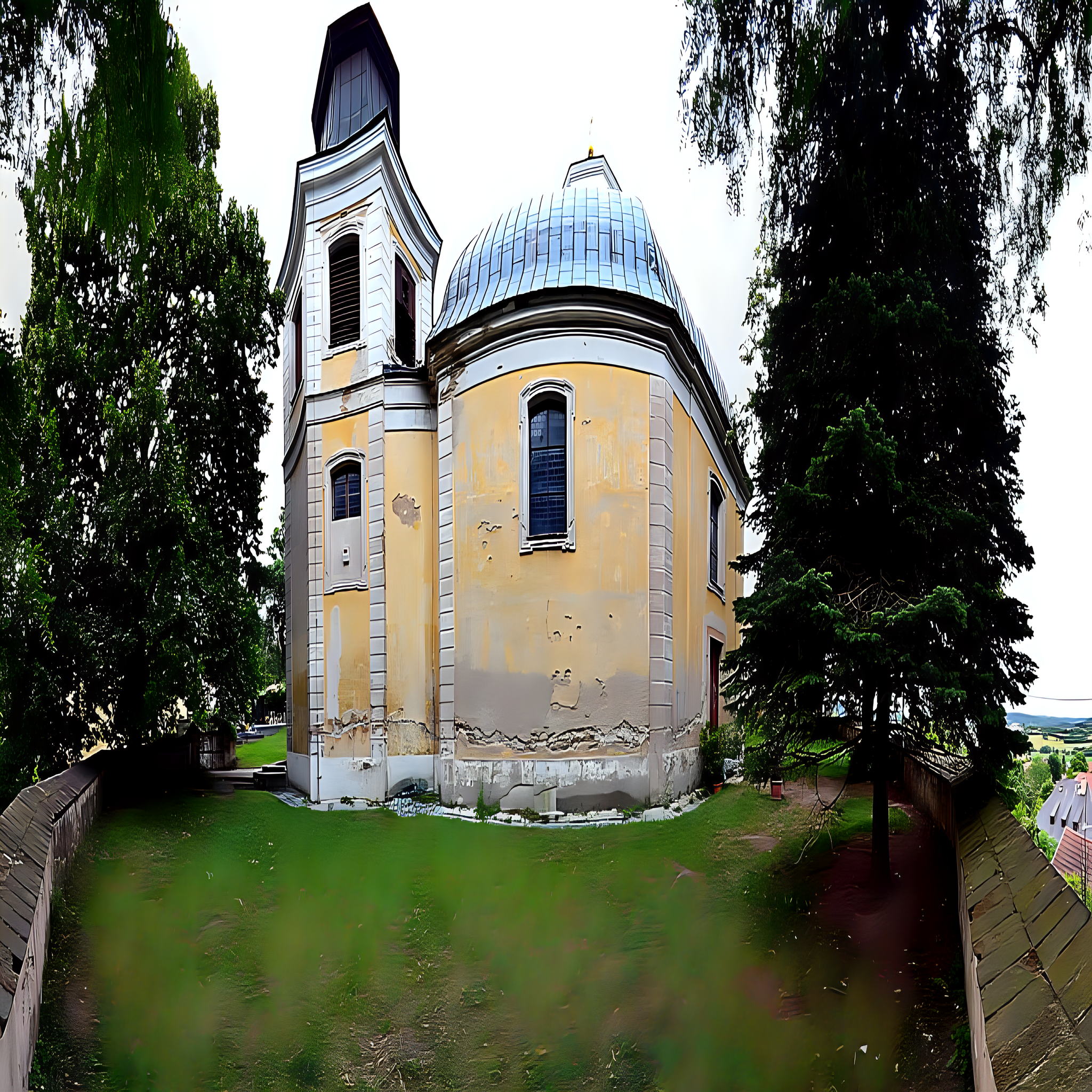 
<span>Kostel svatého Petra a Pavla (Slapy)</span>
