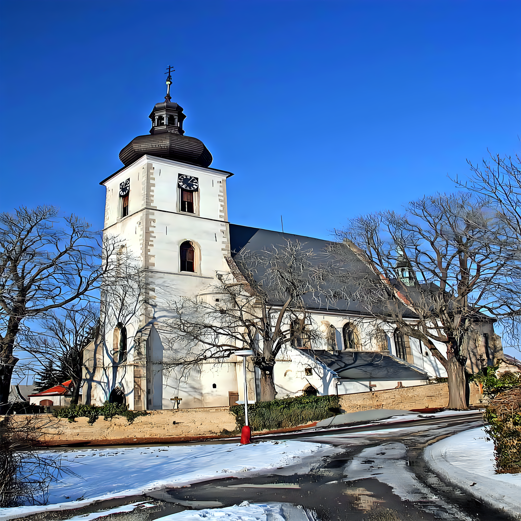 
<span>Kostel svatého Vavřince (Kaňk)</span>
