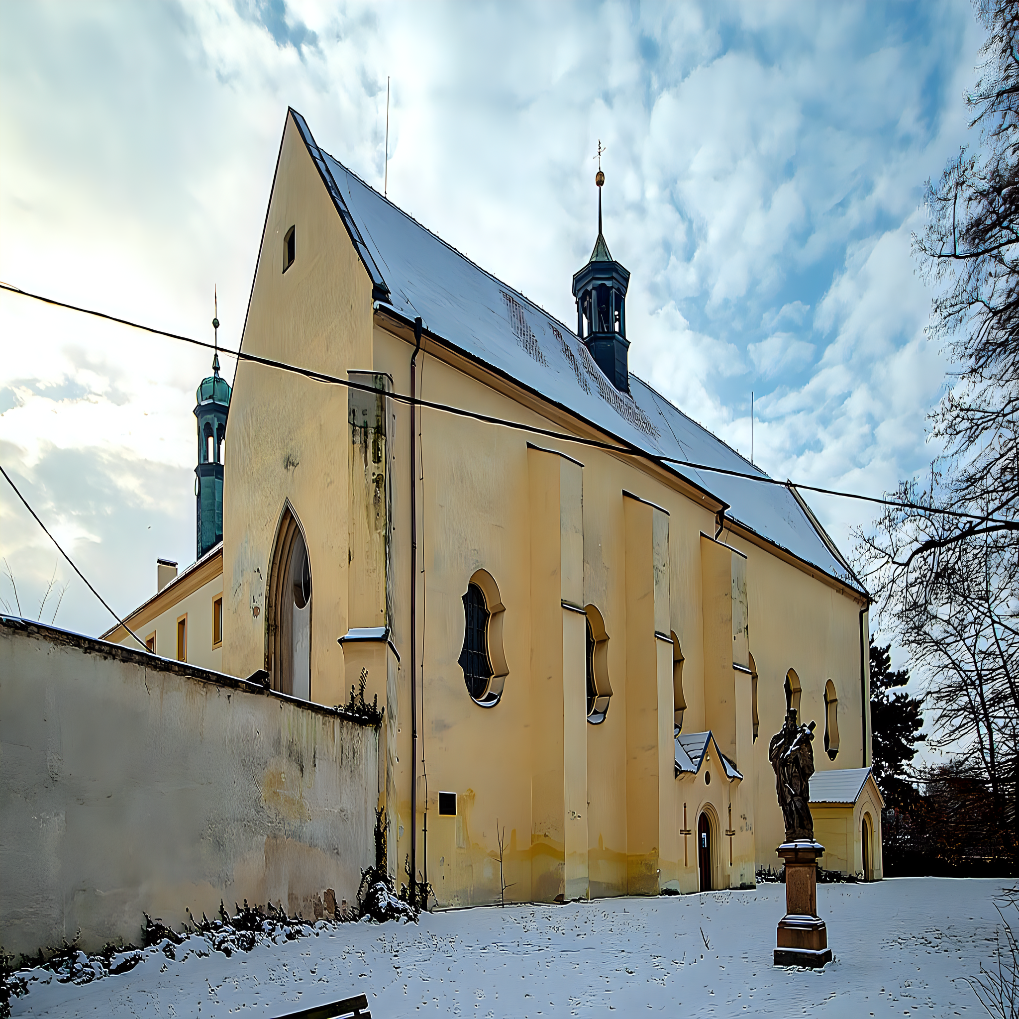 
<span>Kostel svatého Vavřince v Mělníku</span>
