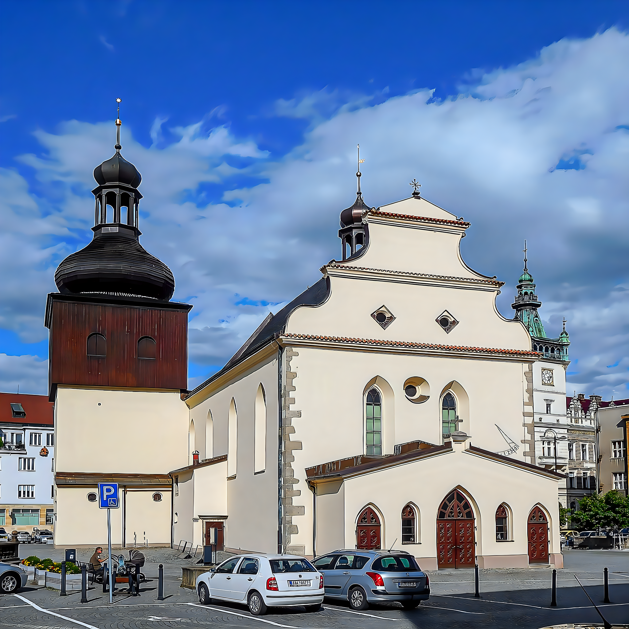 
<span>Kostel svatého Vavřince v Náchodě</span>
