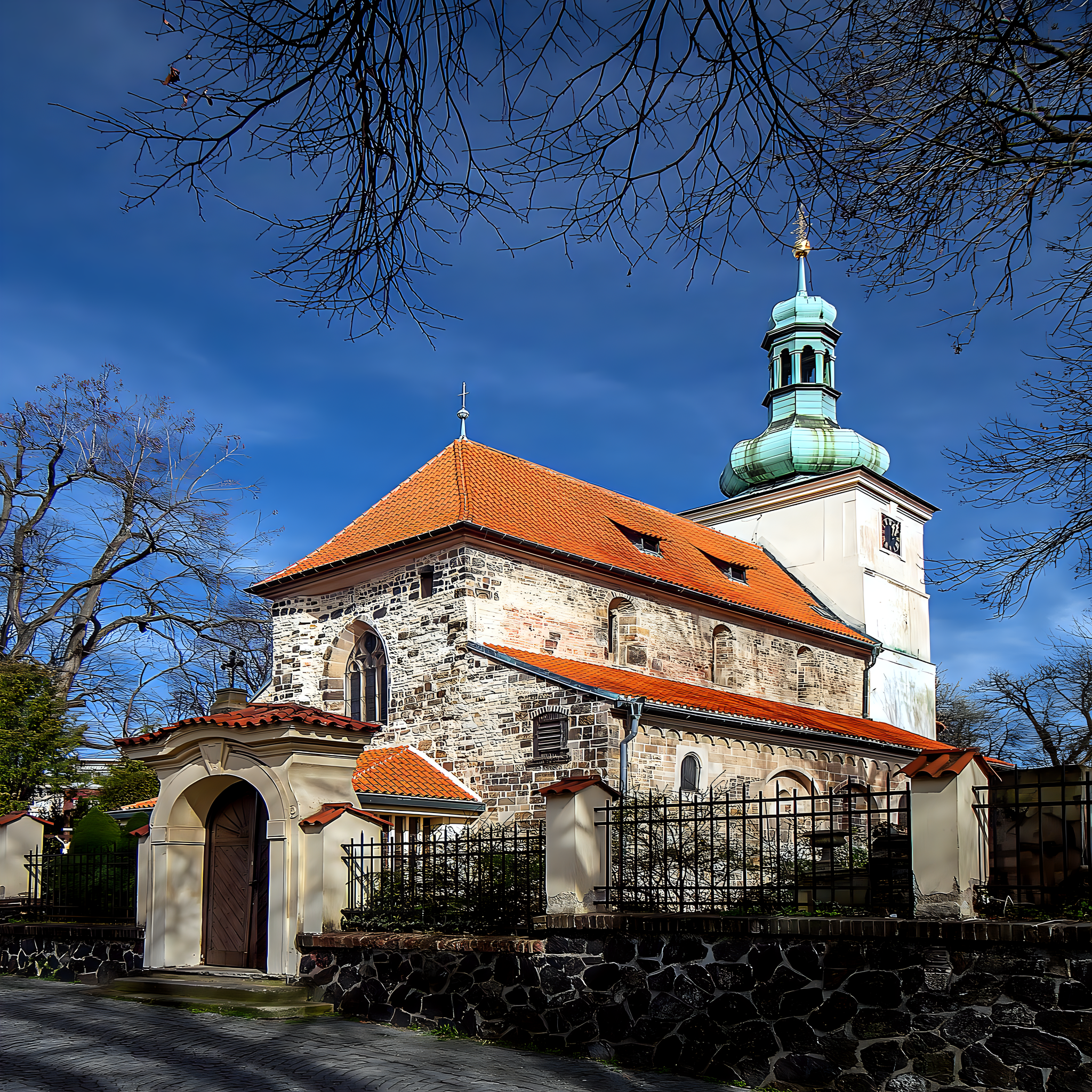 
<span>Kostel svatého Václava na Proseku</span>
