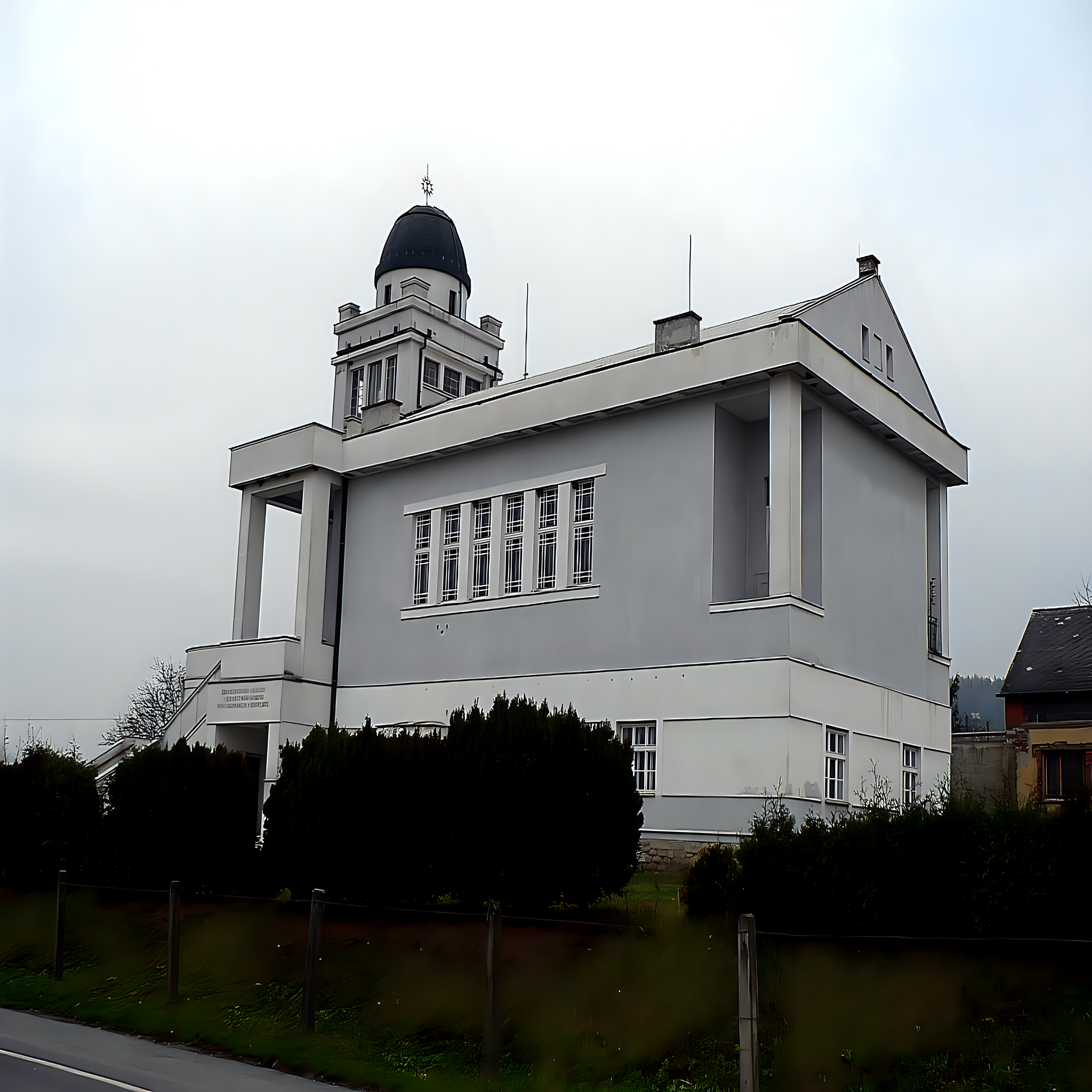 
<span>evangelický kostel v Hrabové</span>
