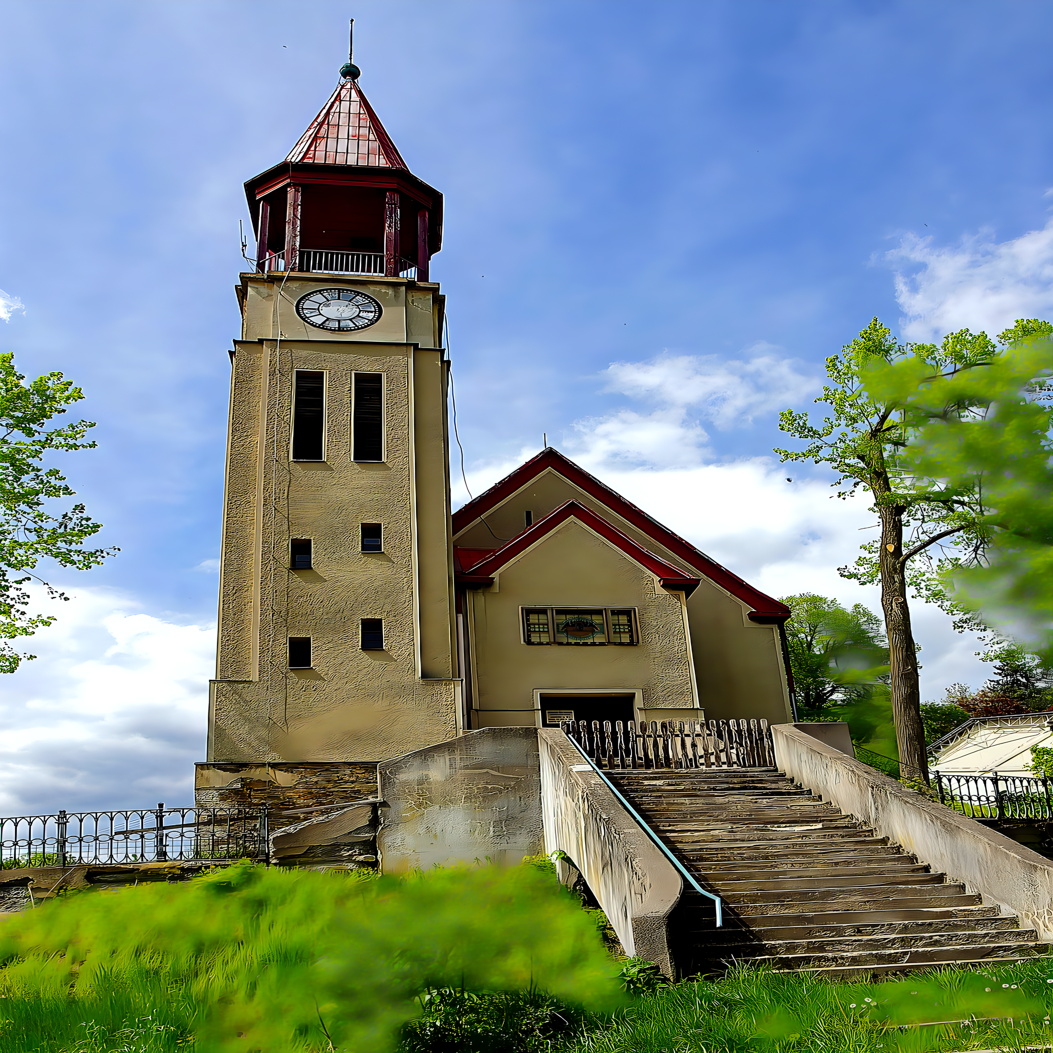 
<span>evangelický kostel v Kraslicích</span>
