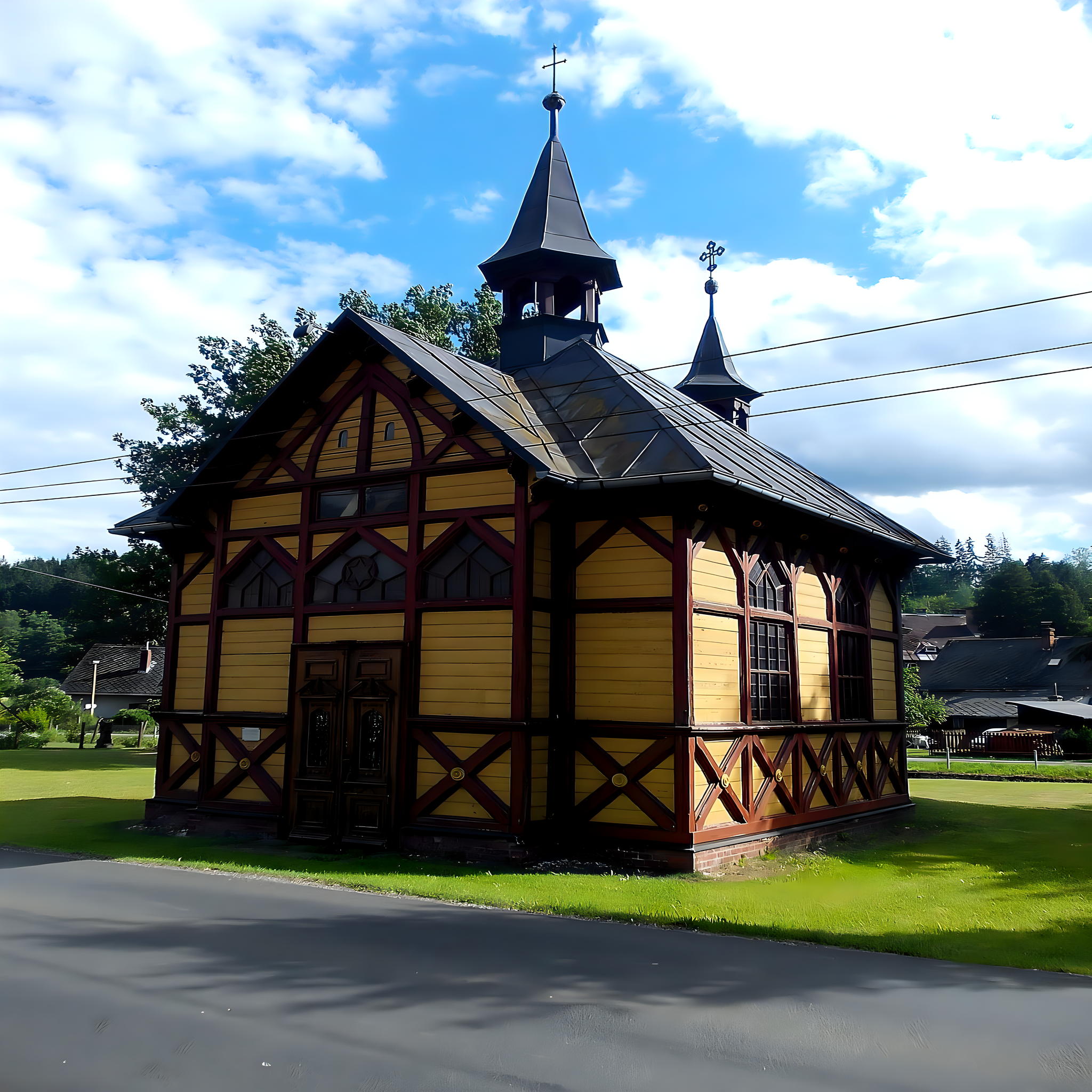 
<span>kaple Nejsvětější Trojice (Klášterská Lhota)</span>

