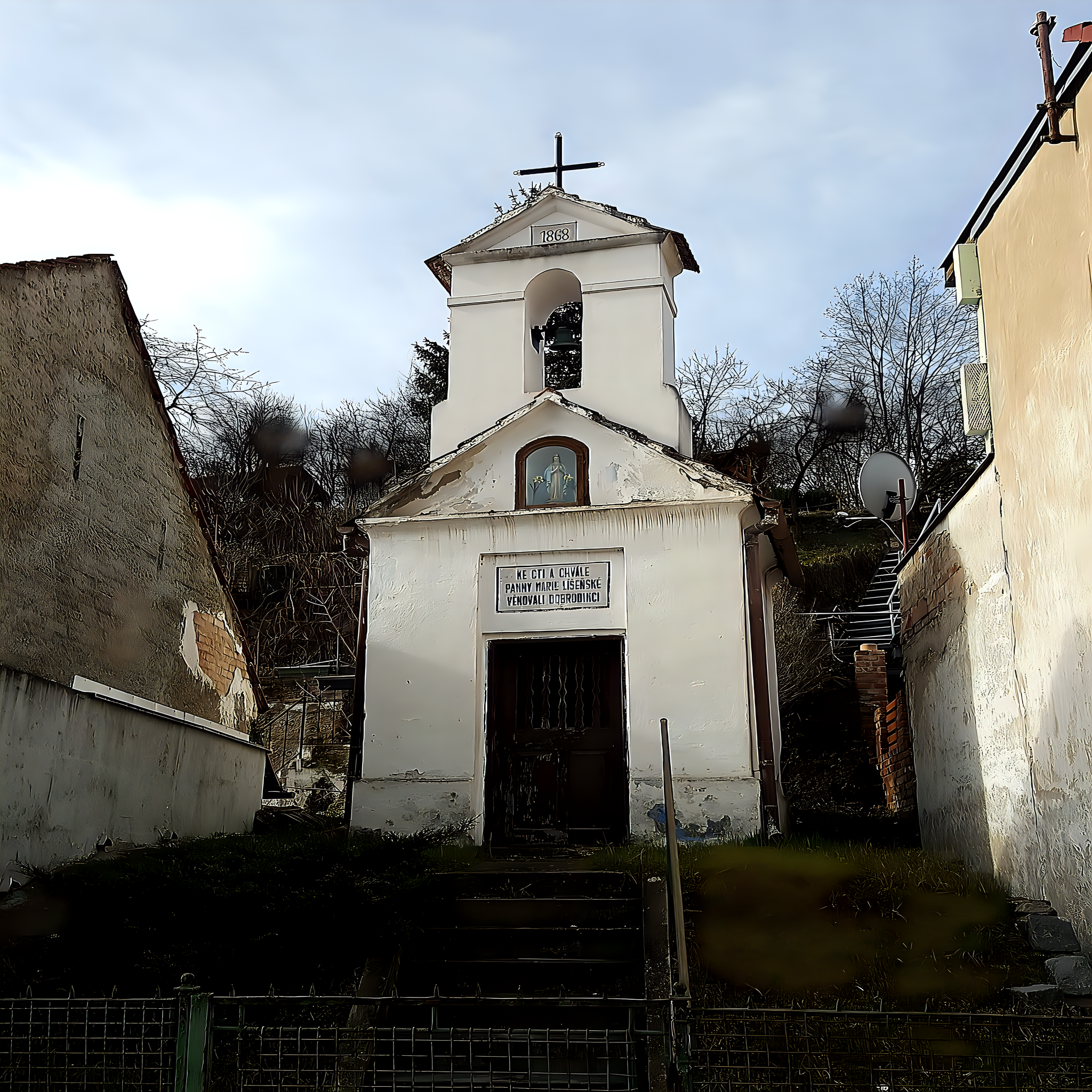
<span>kaple Panny Marie Líšeňské</span>
