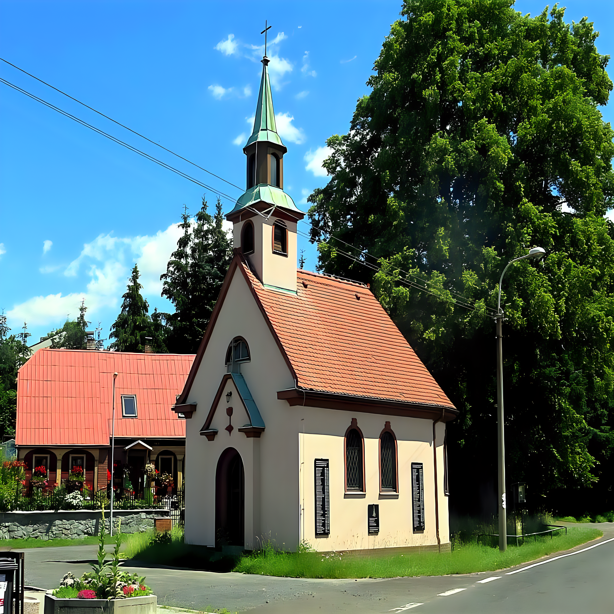 
<span>kaple svaté Alžběty Durynské v Dolních Křečanech</span>
