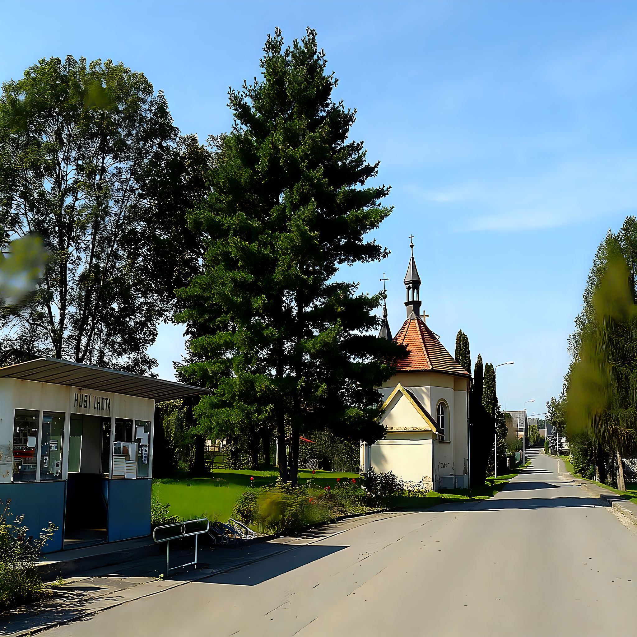 
<span>kaple svaté Anny (Husí Lhota)</span>
