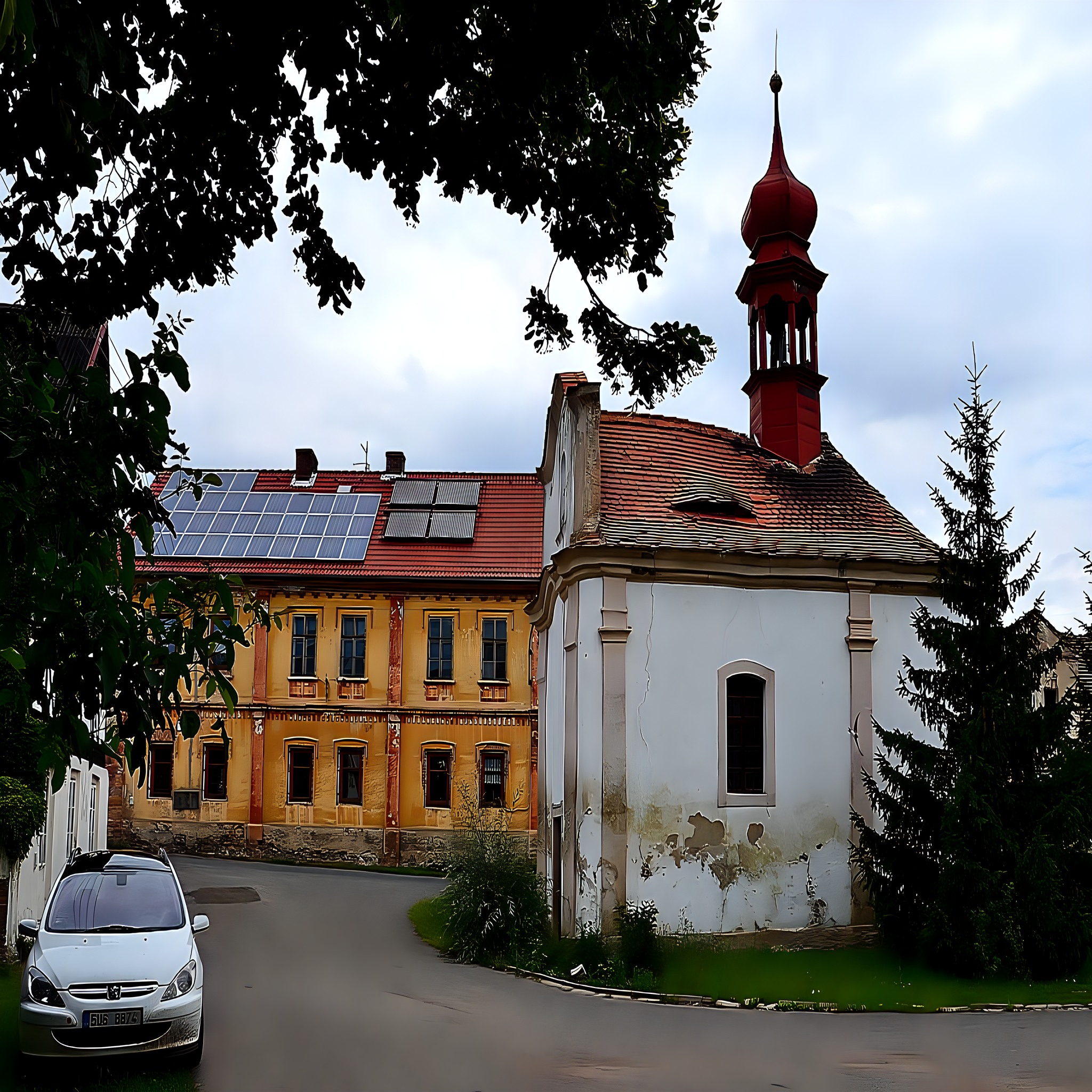 
<span>kaple svatého Floriána (Čejkovice)</span>
