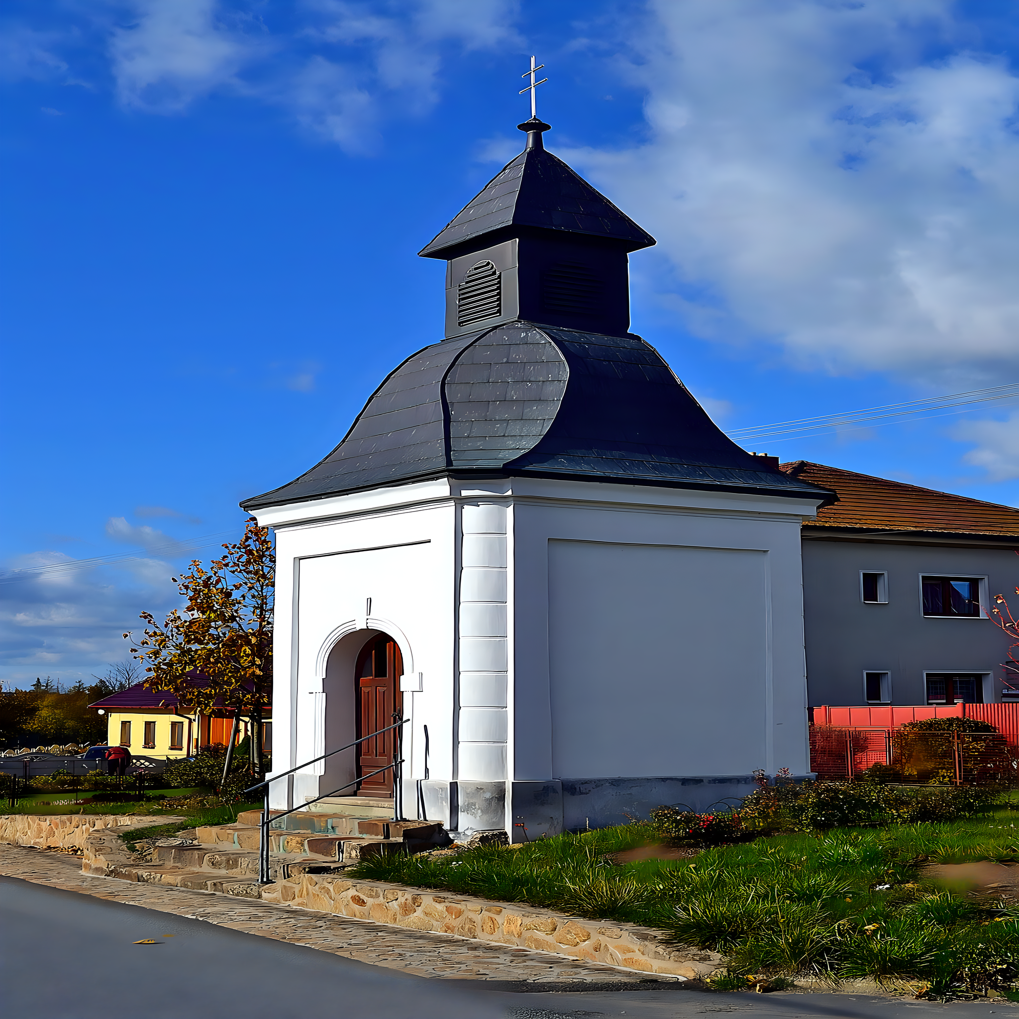 
<span>kaple svatého Floriána v Kněževsi</span>

