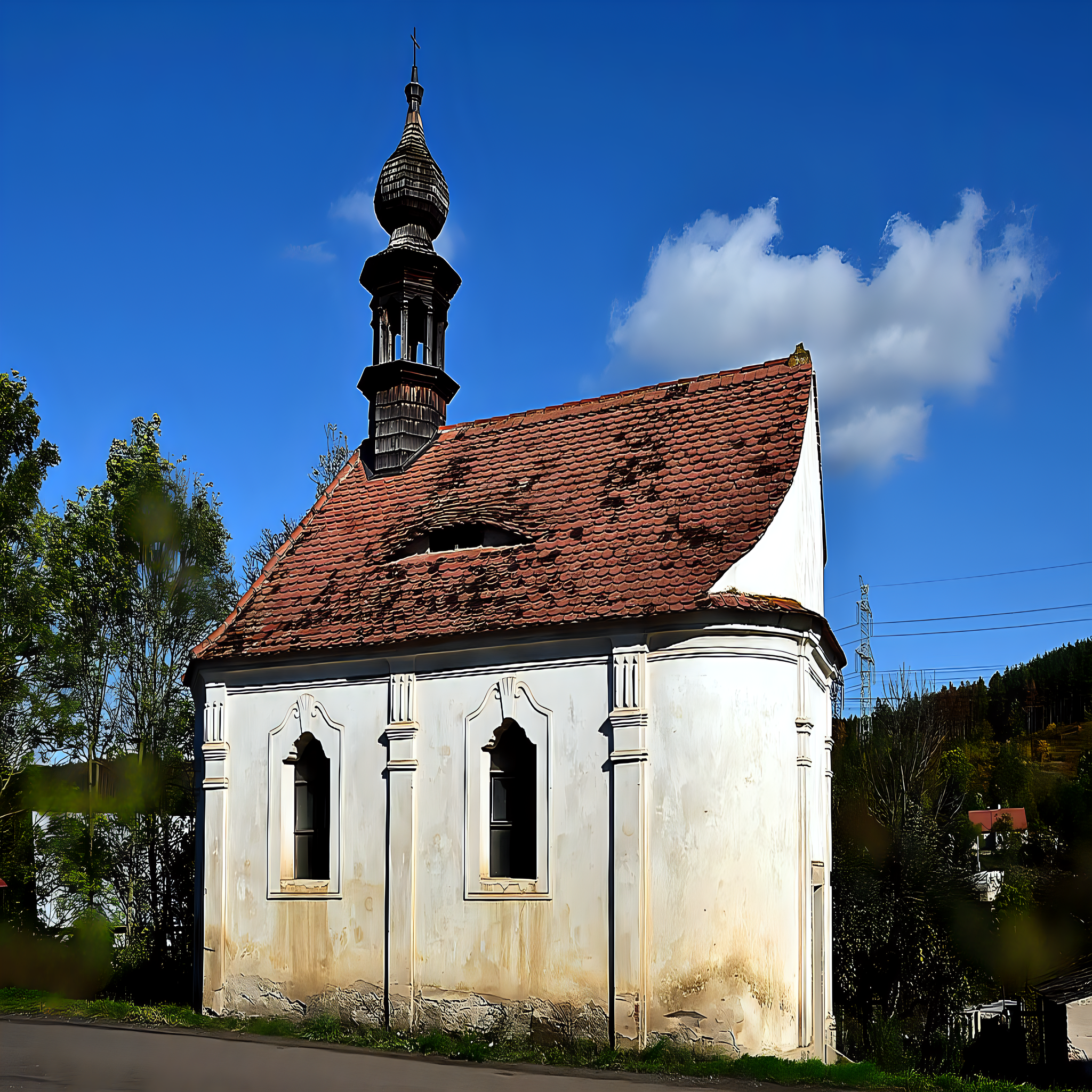 
<span>kaple svatého Jana a Pavla (Oploty)</span>
