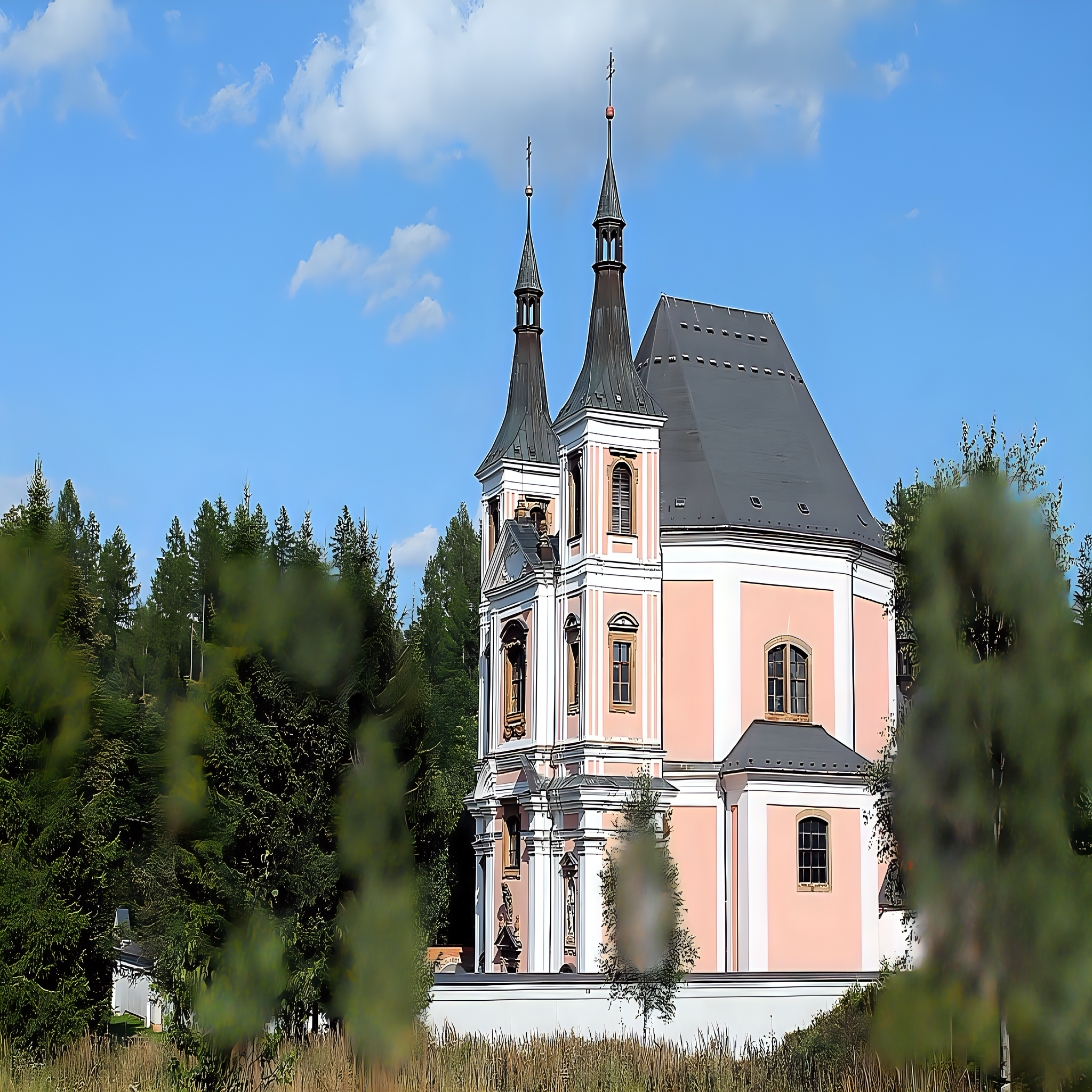 
<span>kostel svaté Anny a svatého Jakuba Většího</span>
