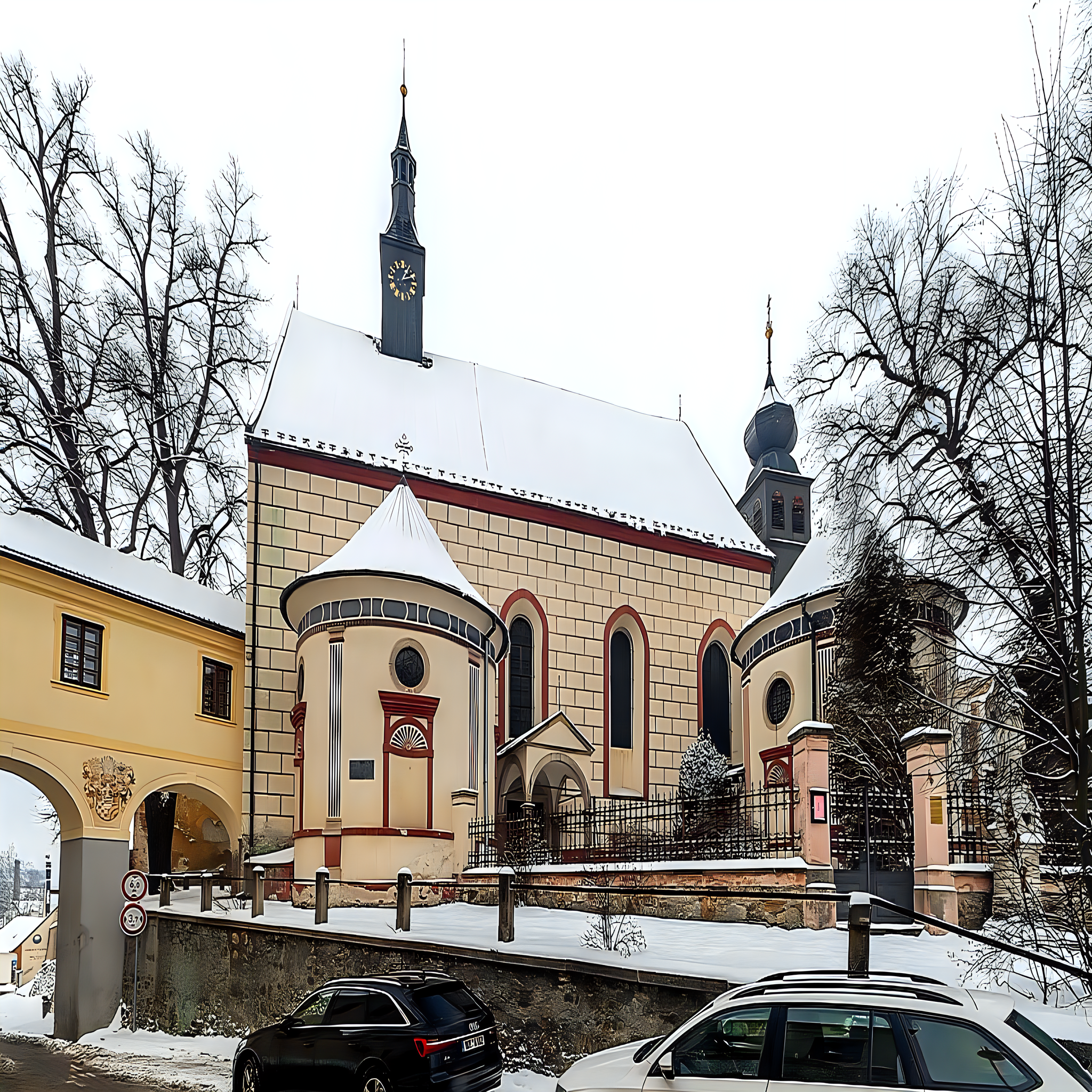 
<span>kostel svaté Kateřiny v Jindřichově Hradci</span>
