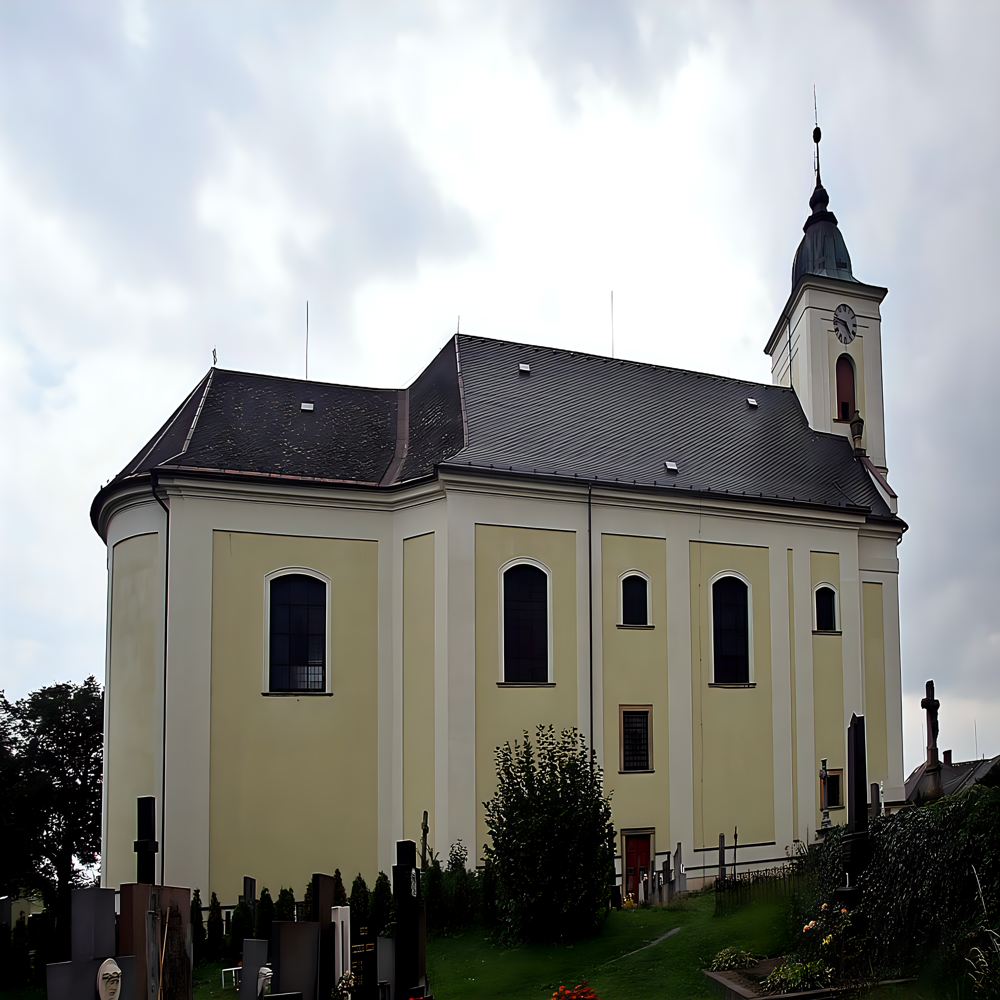
<span>kostel svatého Jakuba Staršího (Městečko Trnávka)</span>
