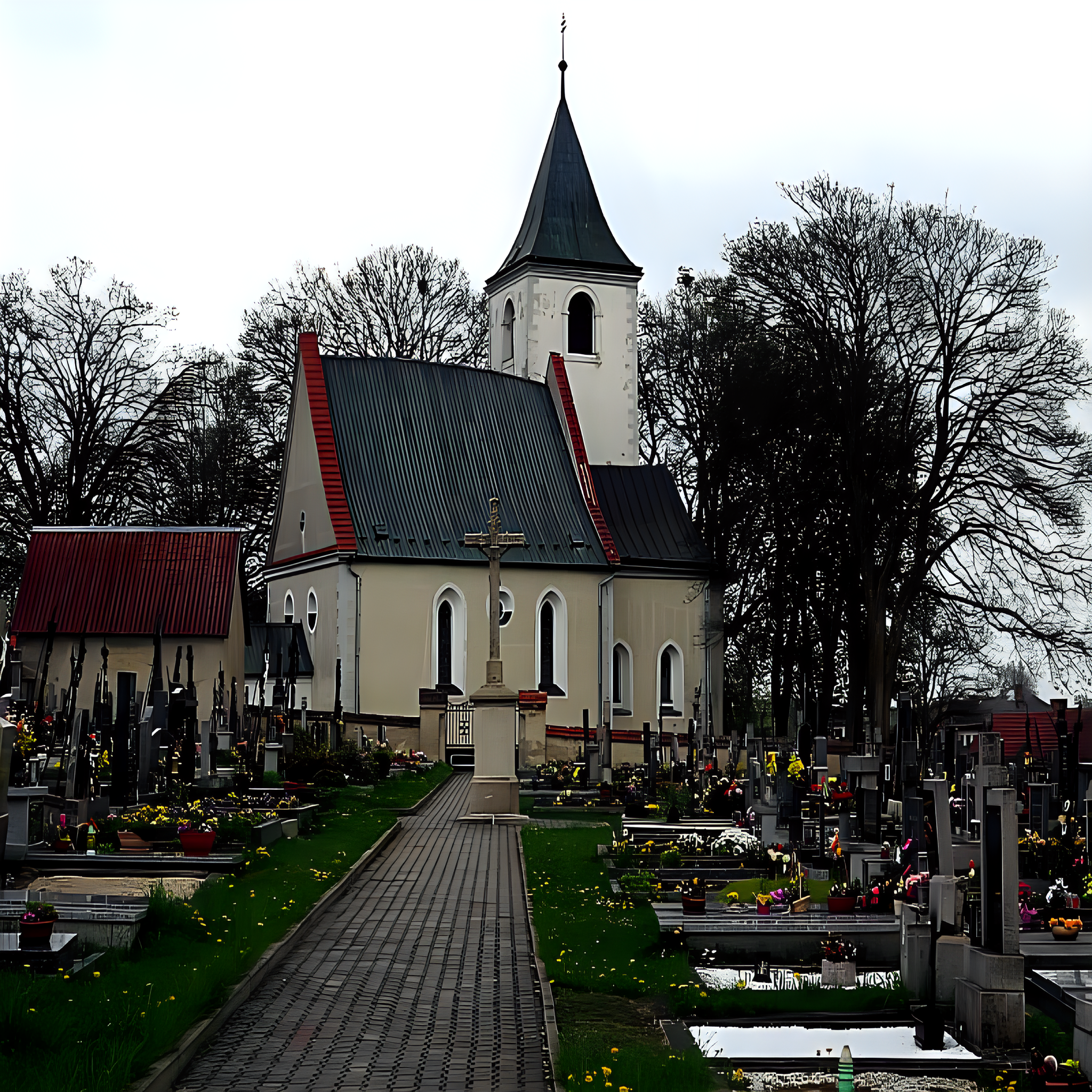 
<span>kostel svatého Jakuba Většího (Křeč)</span>

