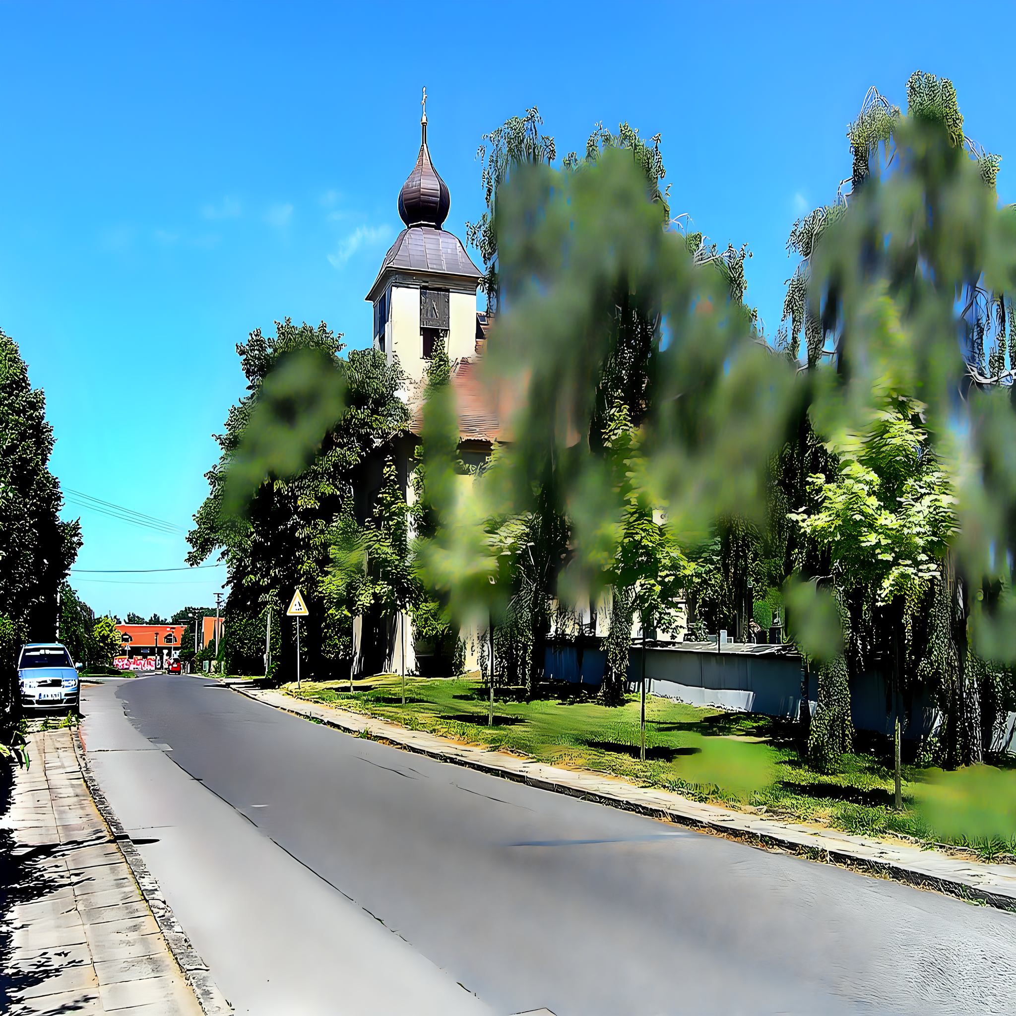 
<span>kostel svatého Jana Nepomuckého (Lány na Důlku)</span>

