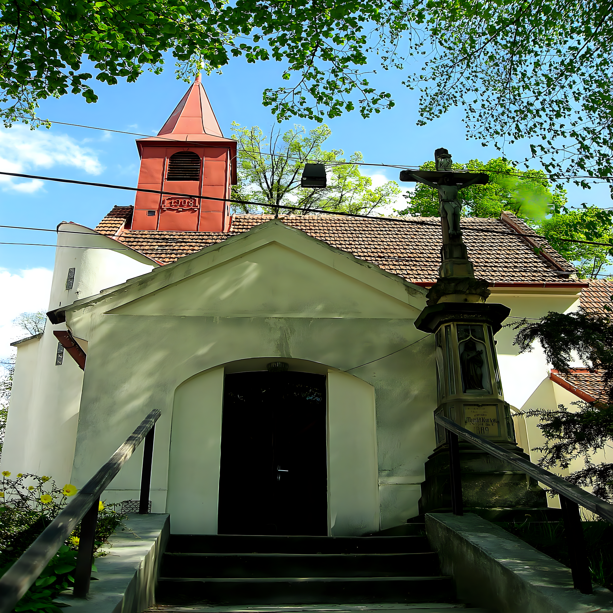 
<span>kostel svatého Kříže (Nebovidy)</span>
