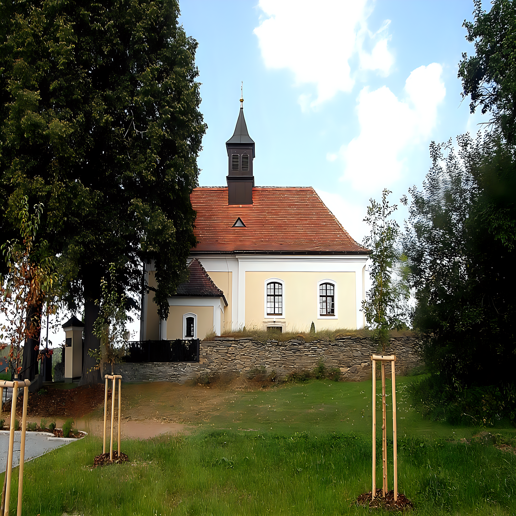
<span>kostel svatého Mikuláše v Němčicích</span>
