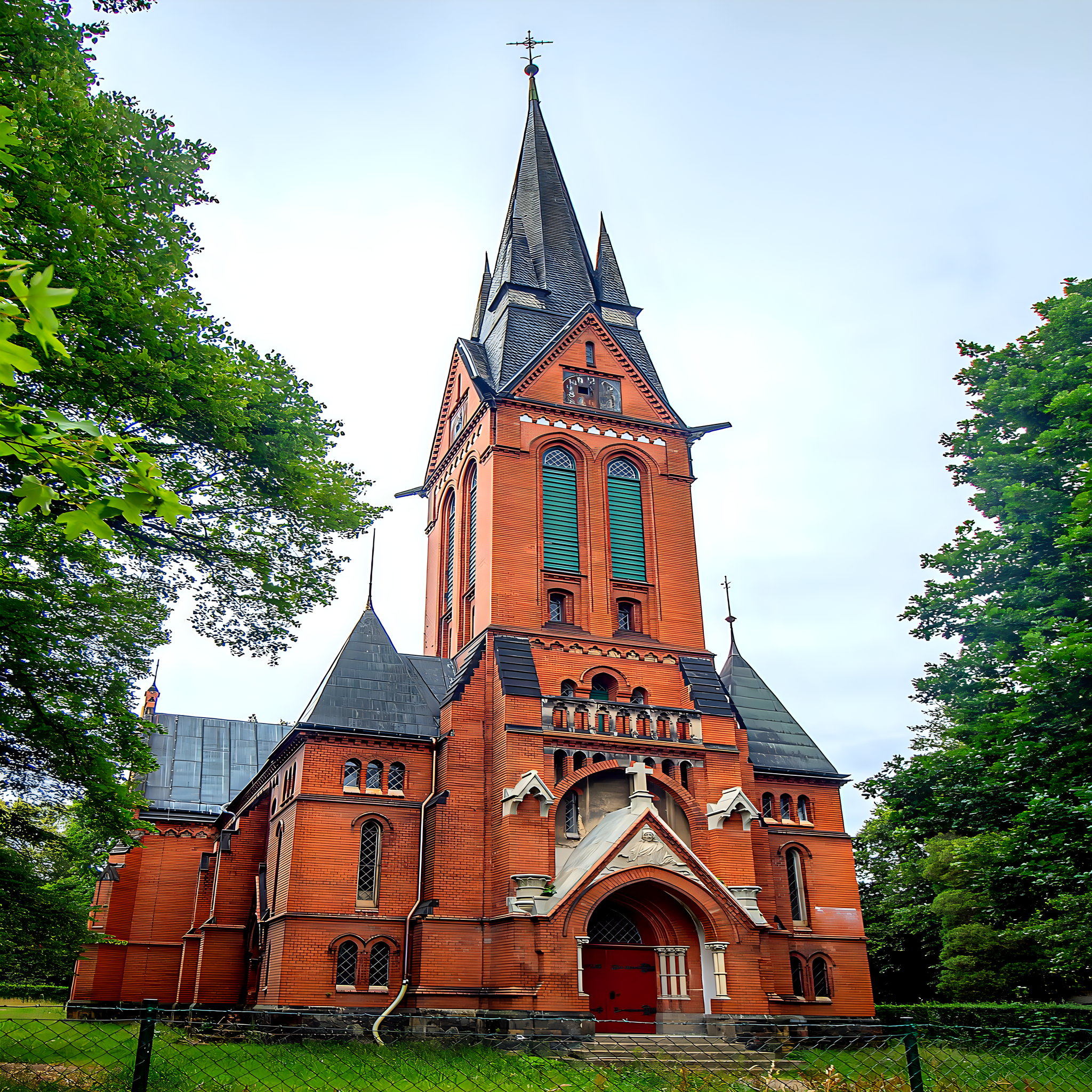 
<span>Červený kostel ve Varnsdorfu</span>
