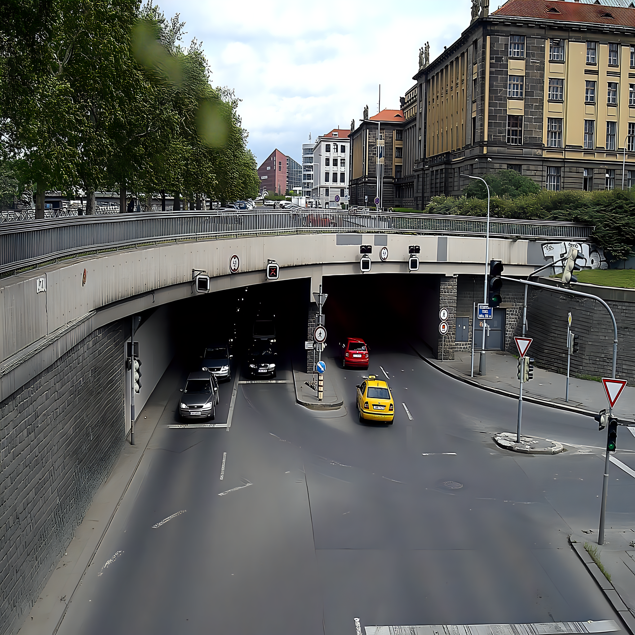 
<span>Těšnovský tunel</span>

