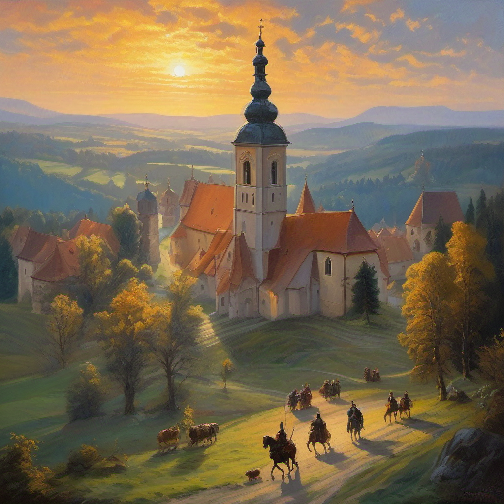 Pověst: kostel svaté Rodiny (Luhačovice)