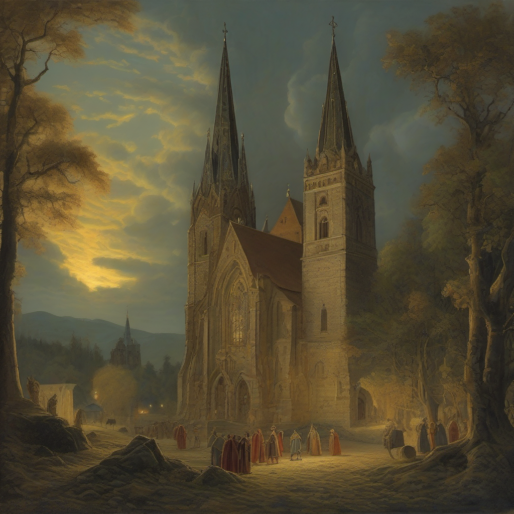 Pověst: Kostel svatého Vavřince (Teplice nad Metují)