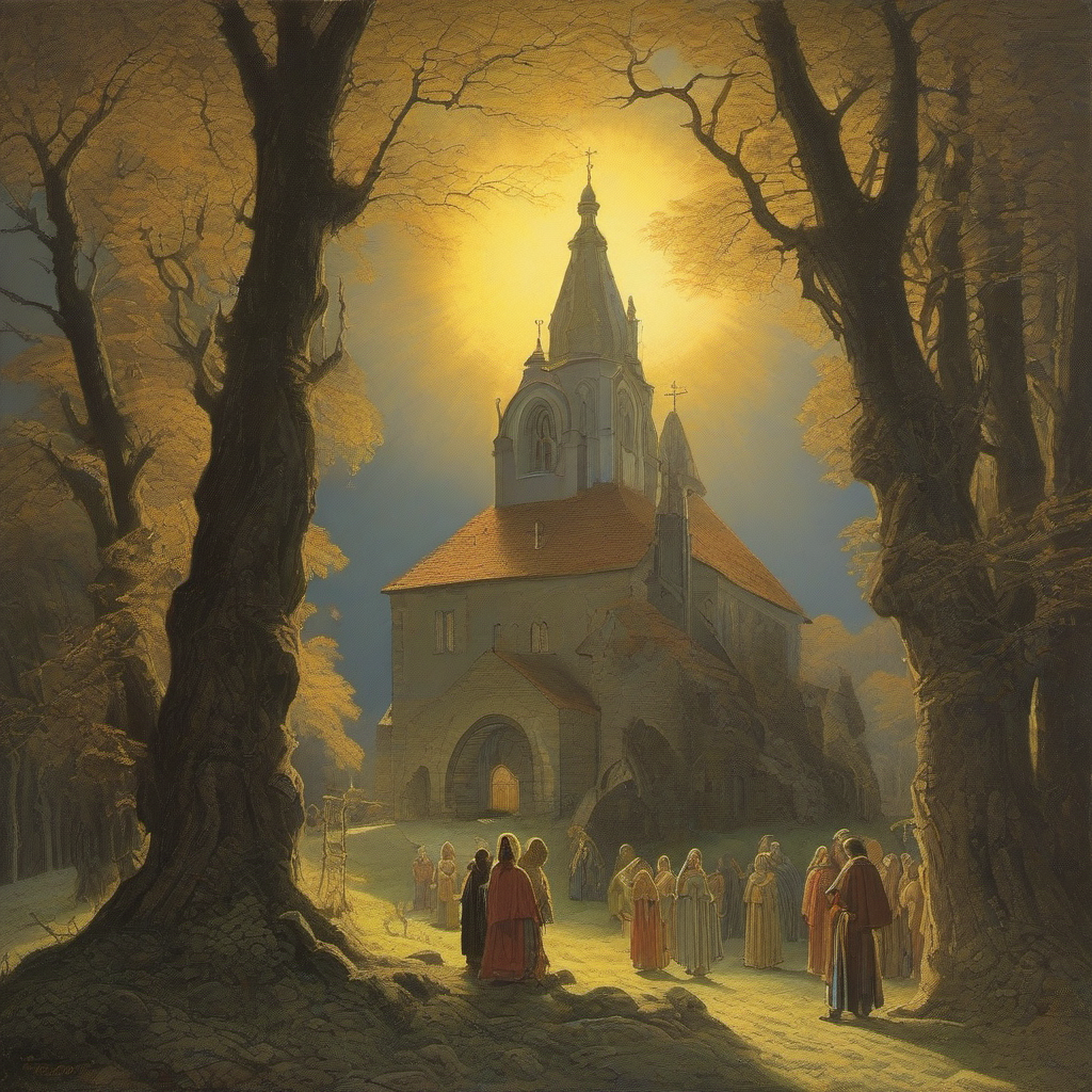 Pověst: kaple Jména Panny Marie (Kamenné Žehrovice)