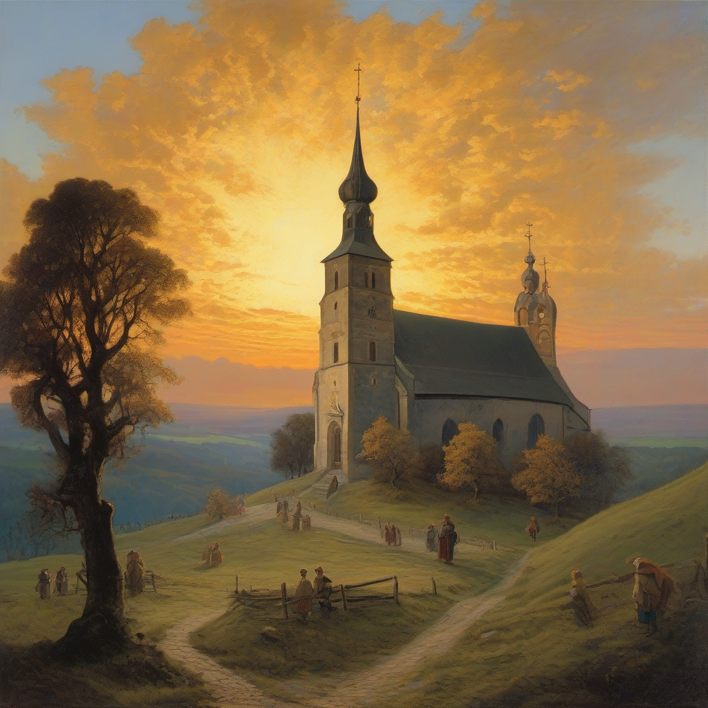 Pověst: kostel svatého Lamberta